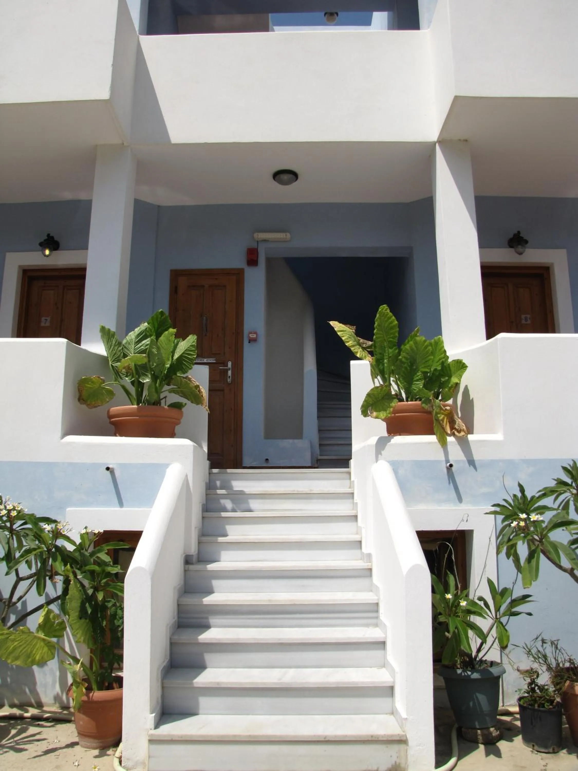 Facade/entrance in Montemar Studios & Apartments