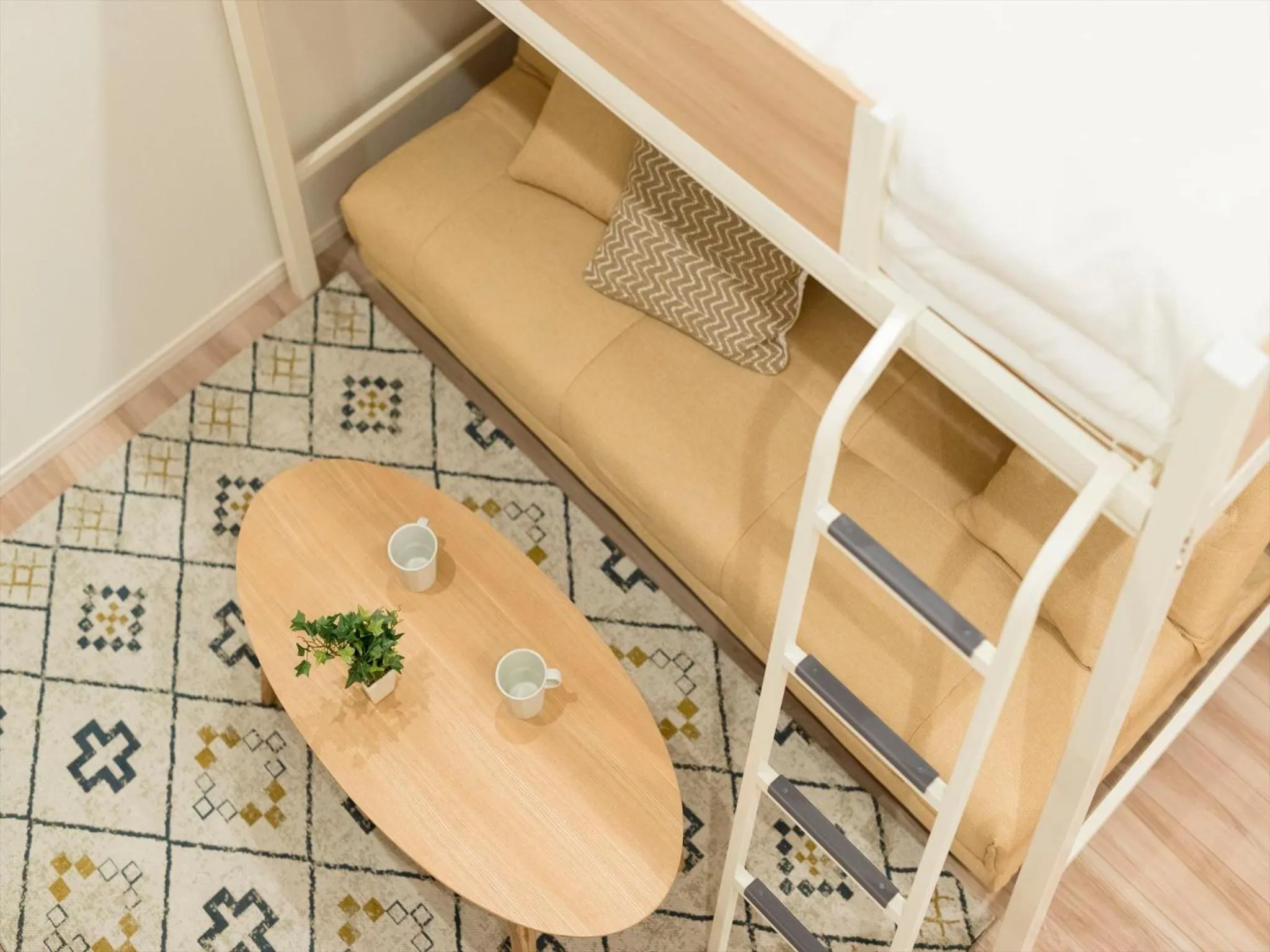 Living room in TRIP POD SUMIYOSHI C