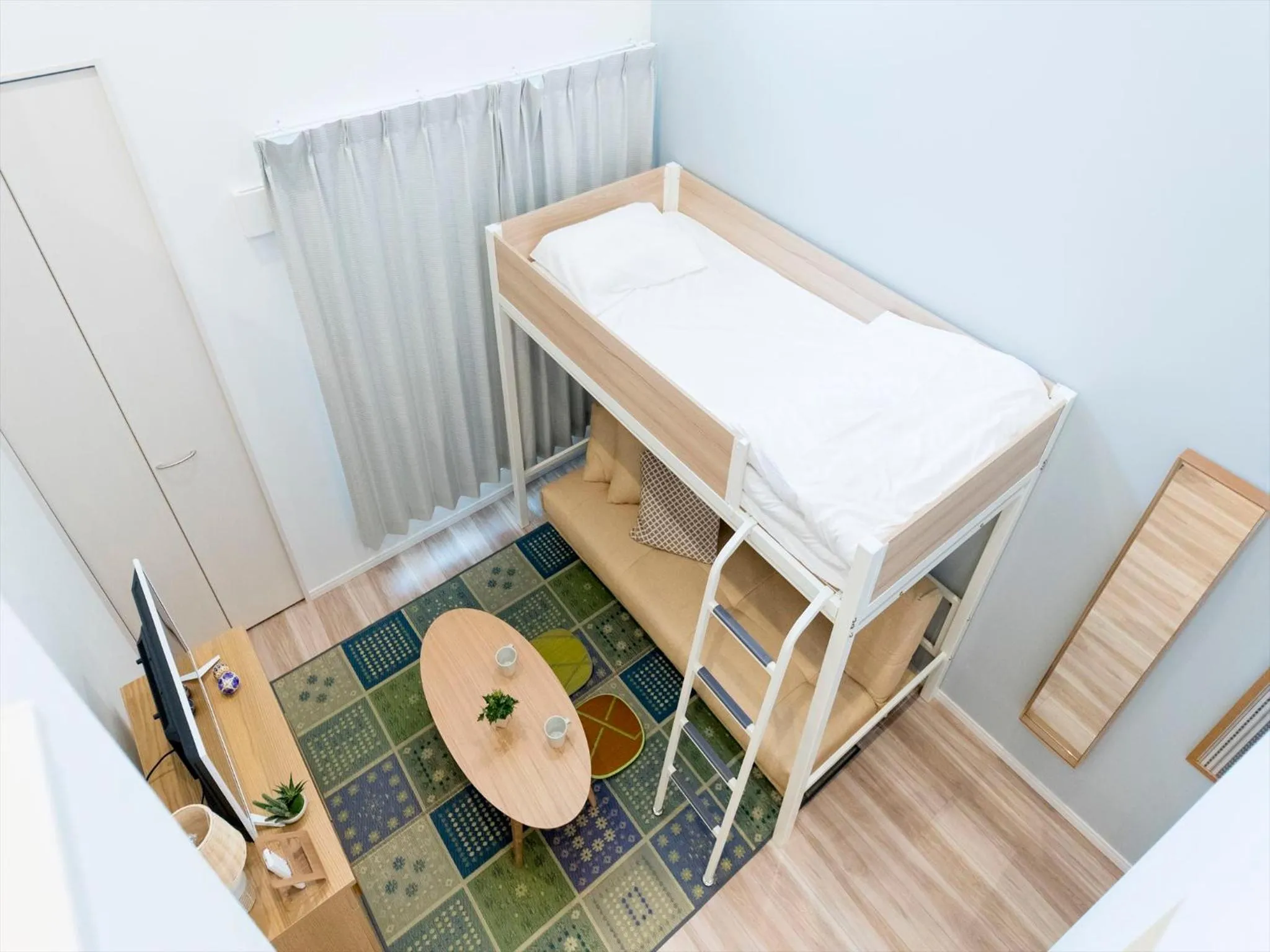 Living room in TRIP POD SUMIYOSHI C