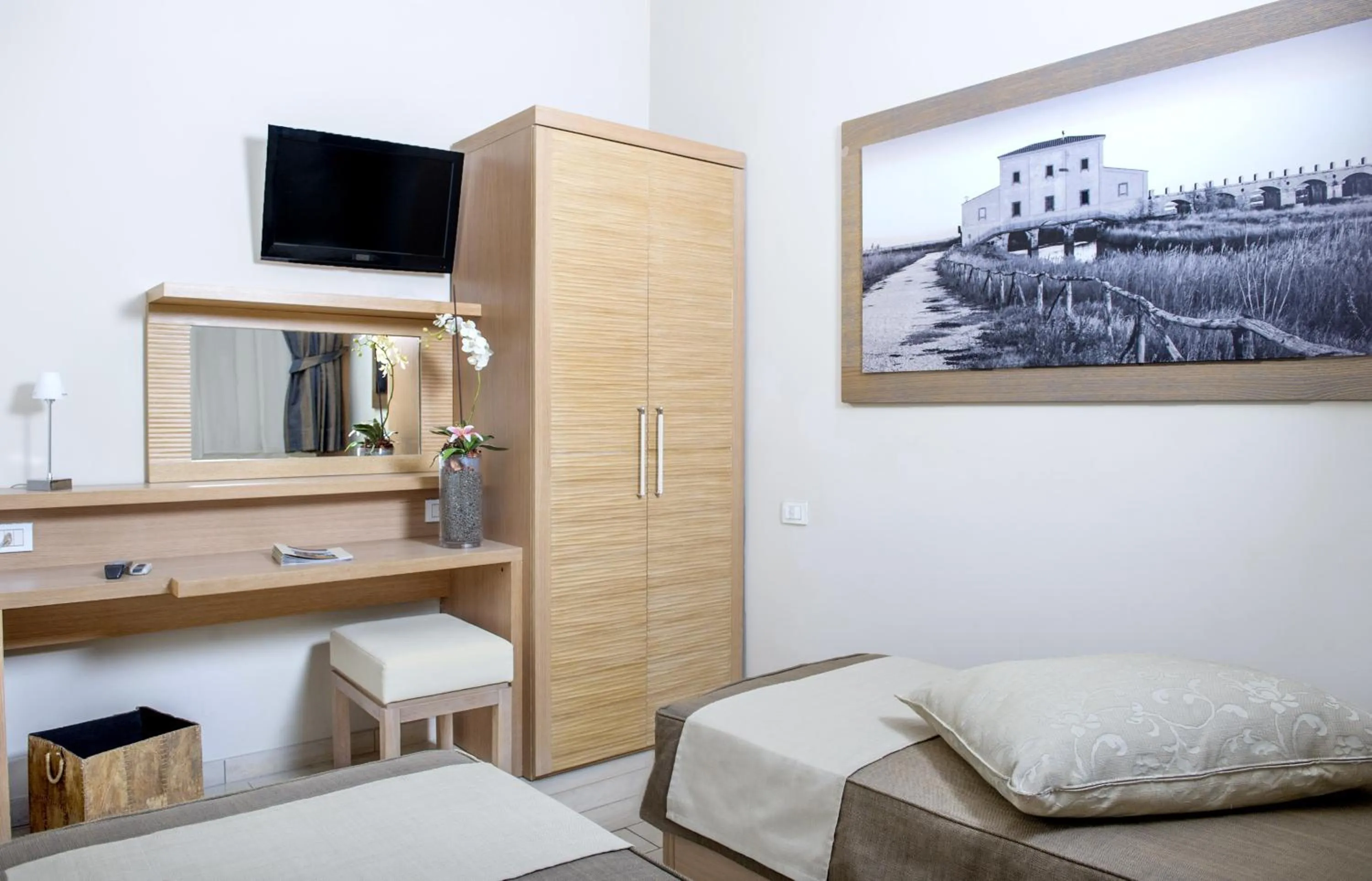 Bedroom, Bed in Hotel C'era Una Volta