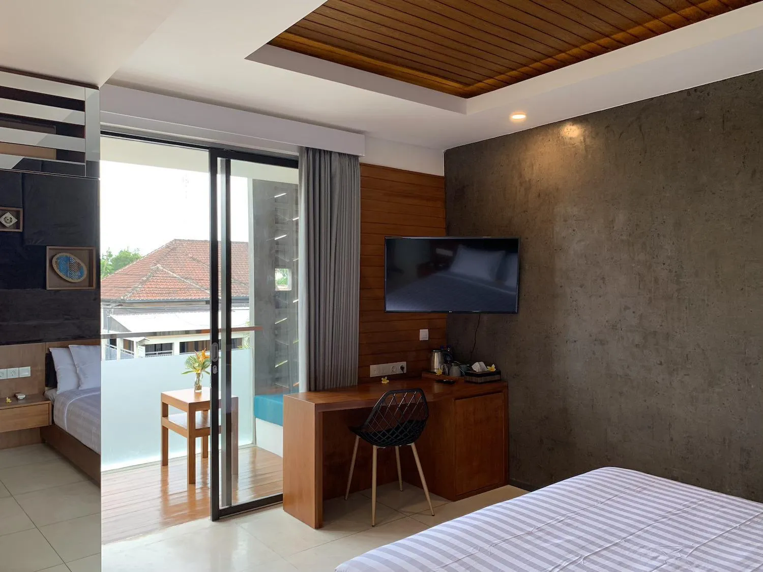 Bed in Bale Solah Lombok Holiday Resort