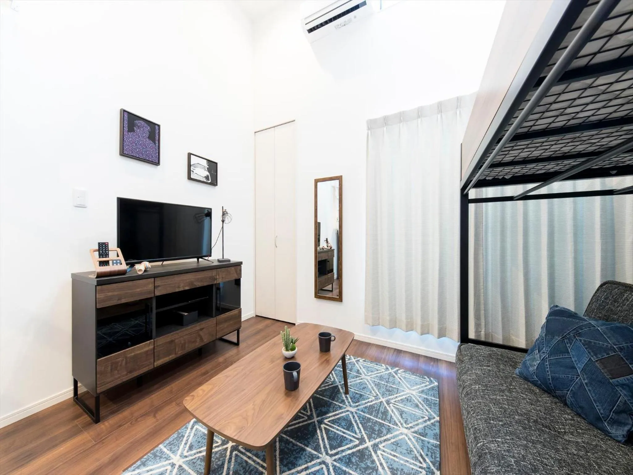 Living room in TRIP POD SUMIYOSHI A