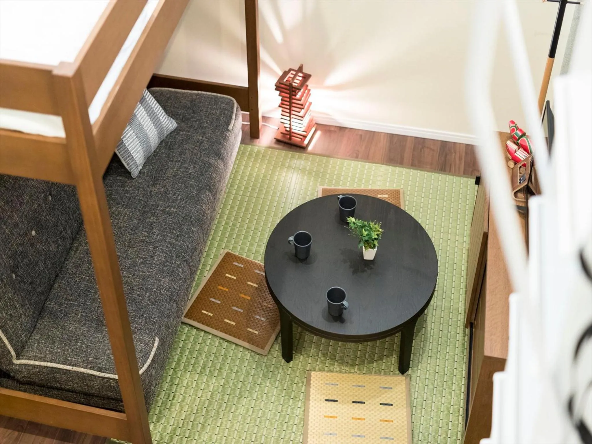 Living room in TRIP POD SUMIYOSHI A
