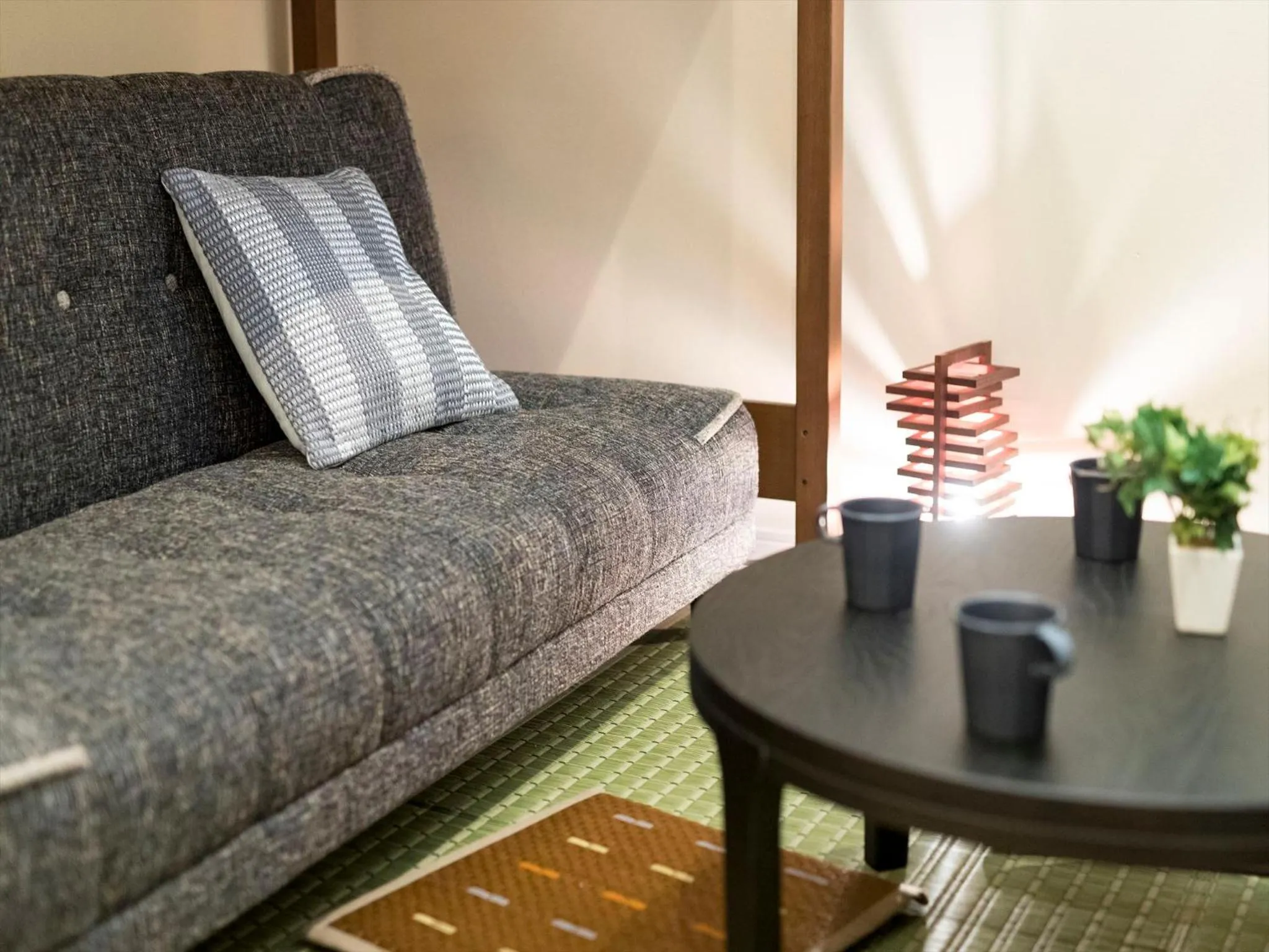 Living room in TRIP POD SUMIYOSHI A