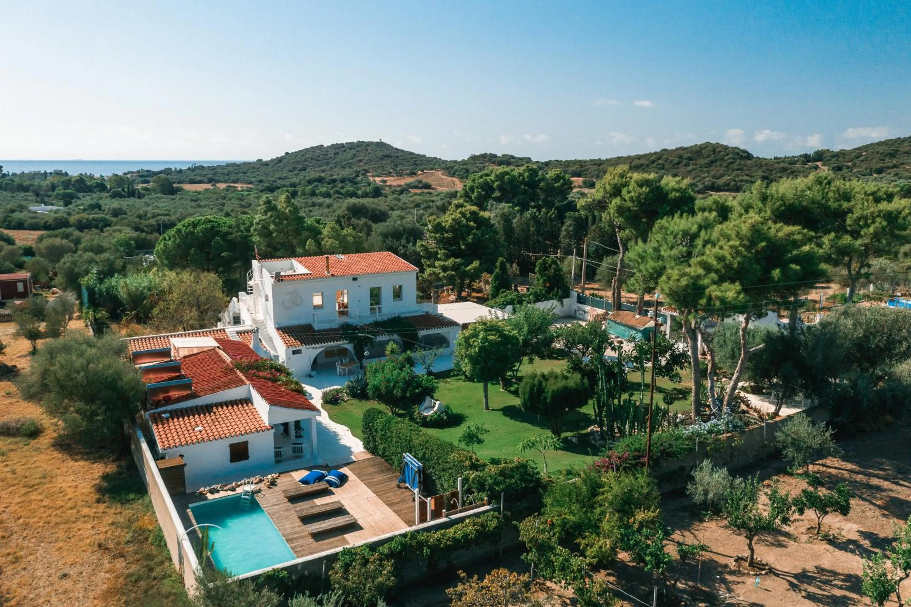 Bird's eye view in casa Namaste