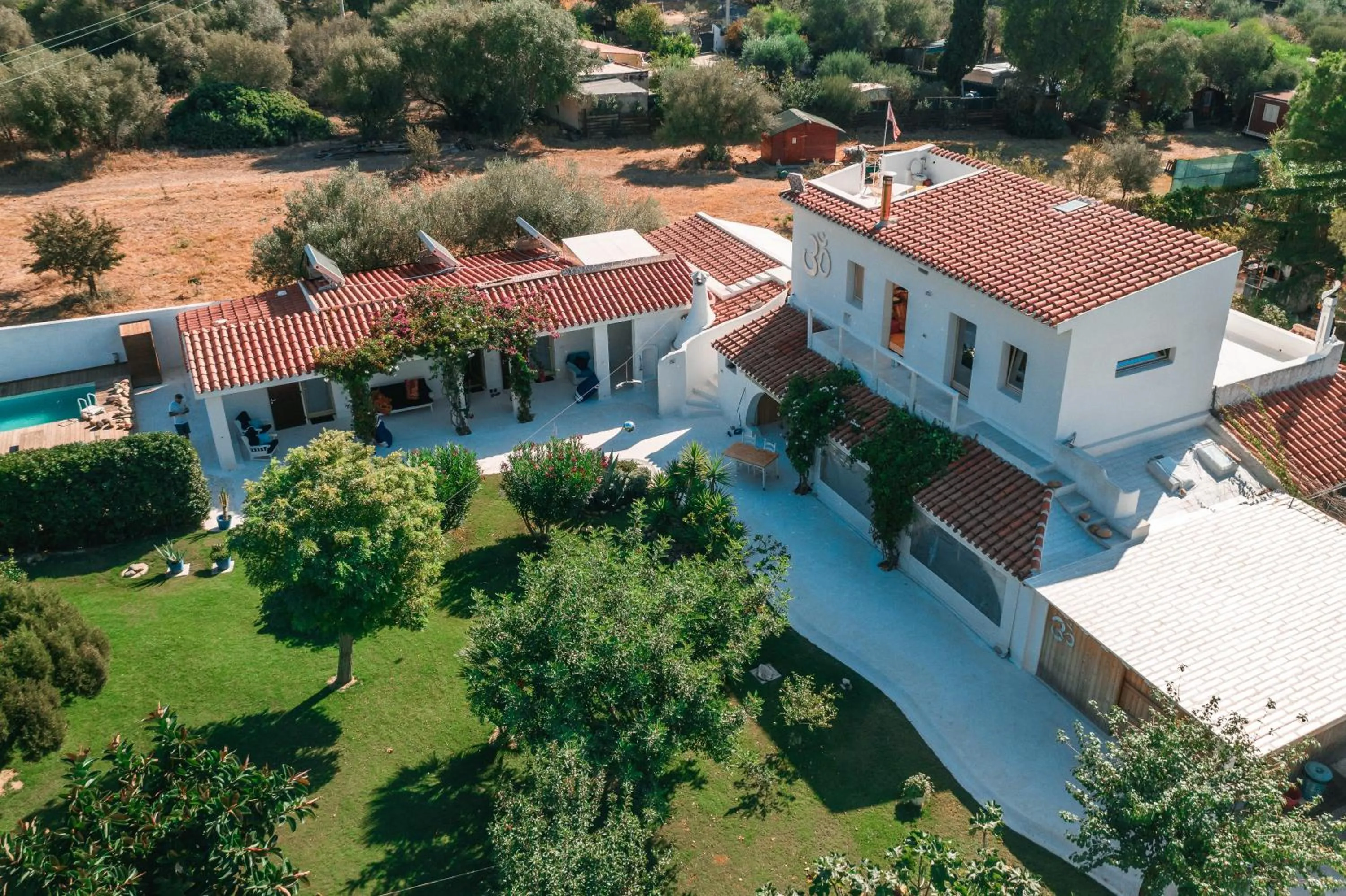 Bird's eye view in casa Namaste