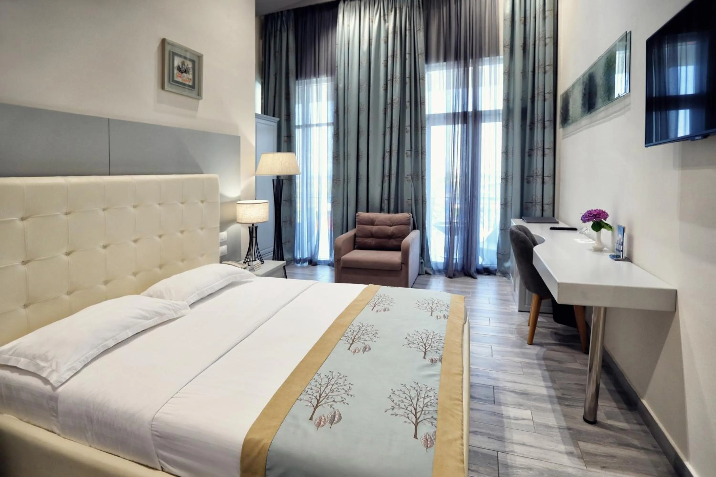 Bed in Velipoja Grand Europa Resort, Affiliated by Melia