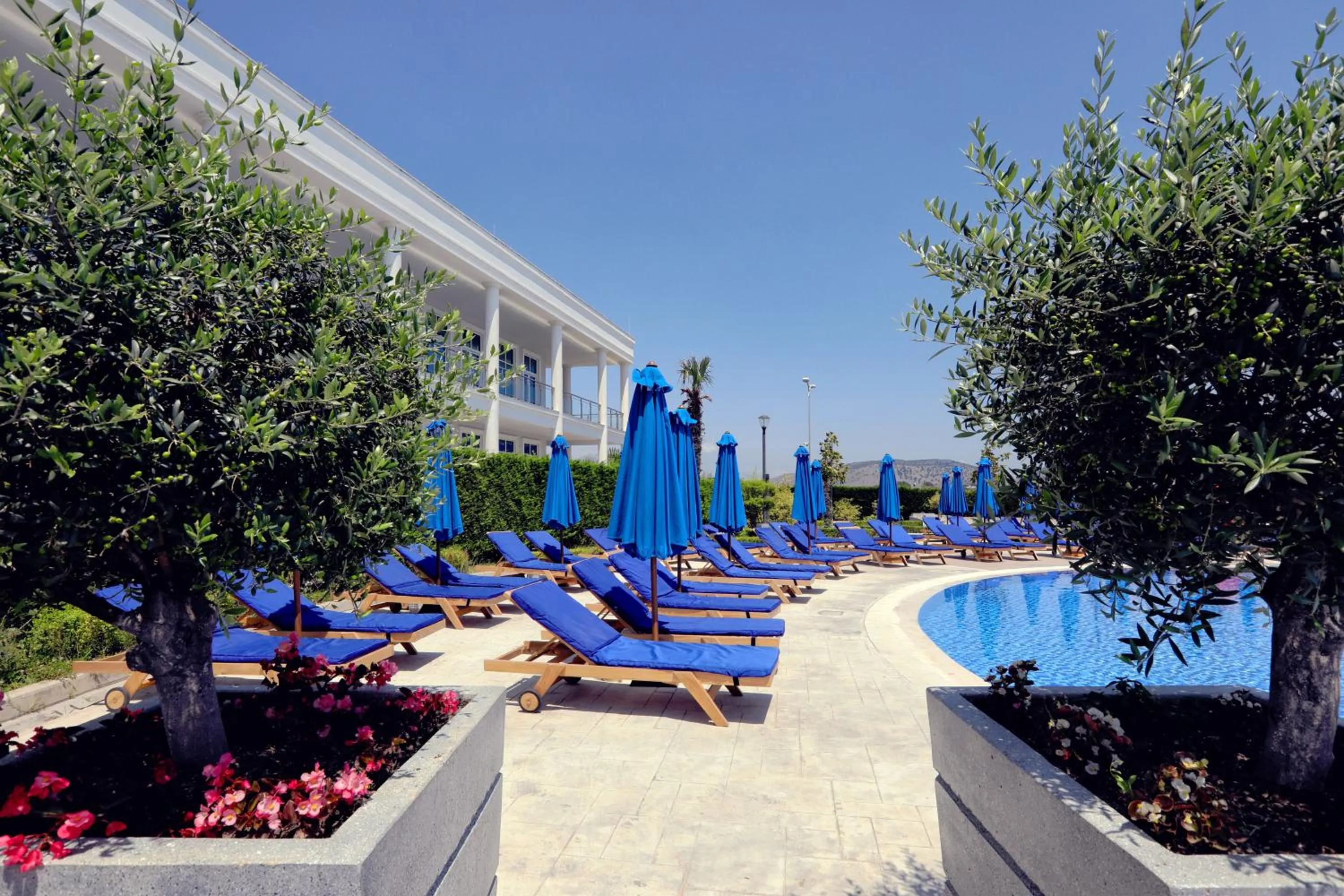 Swimming pool in Velipoja Grand Europa Resort, Affiliated by Melia