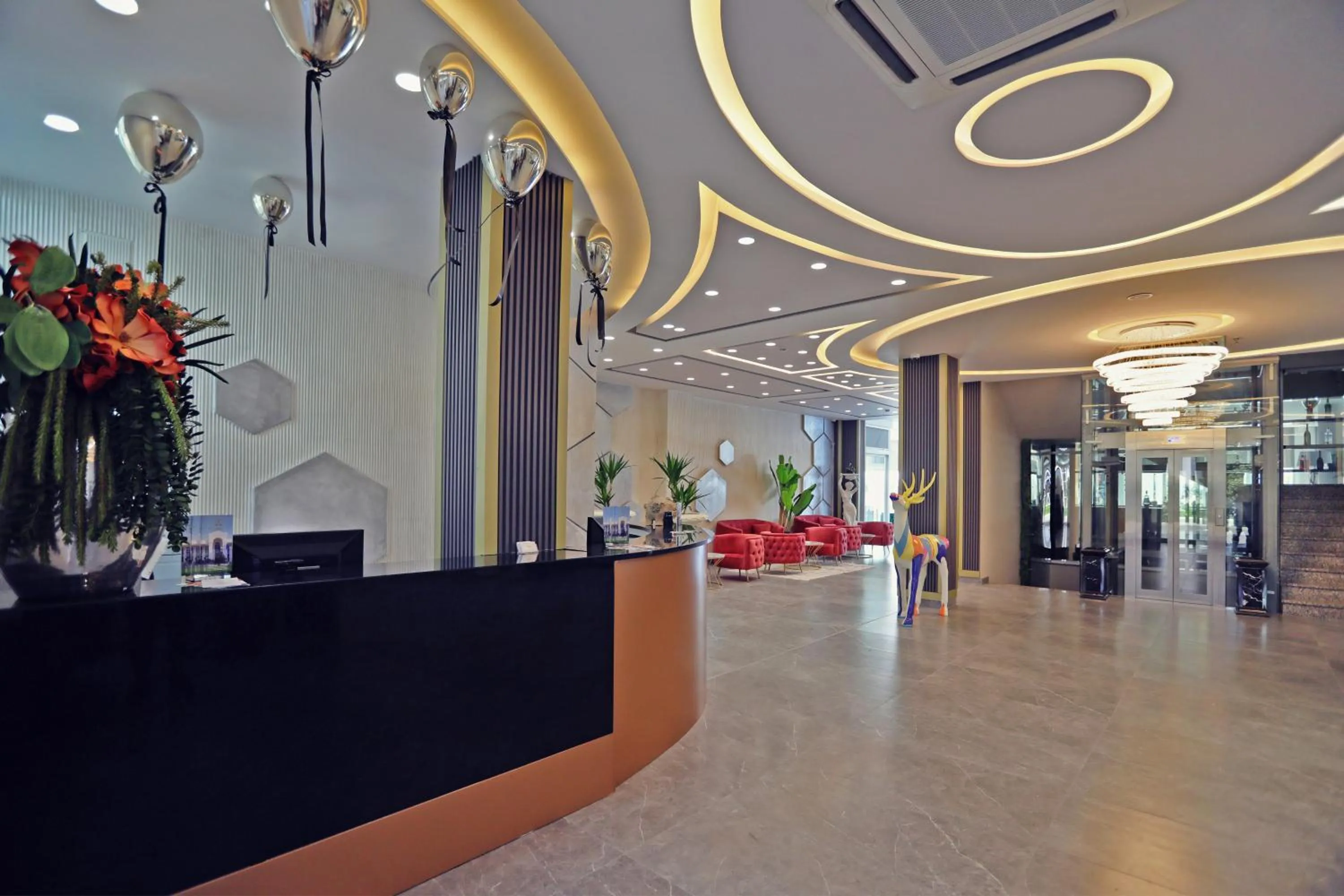 Lobby or reception in Velipoja Grand Europa Resort, Affiliated by Melia
