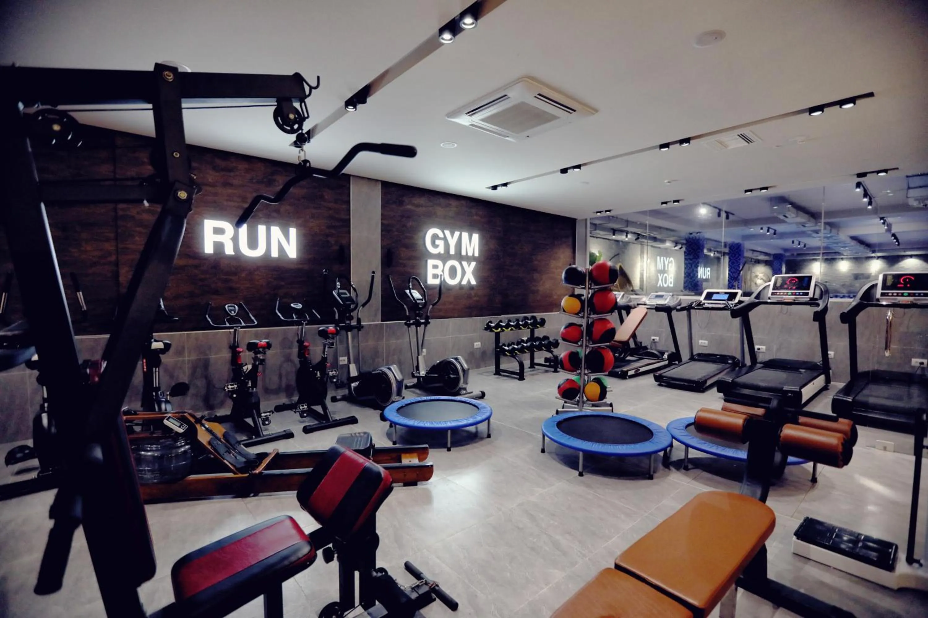 Fitness centre/facilities in Velipoja Grand Europa Resort, Affiliated by Melia