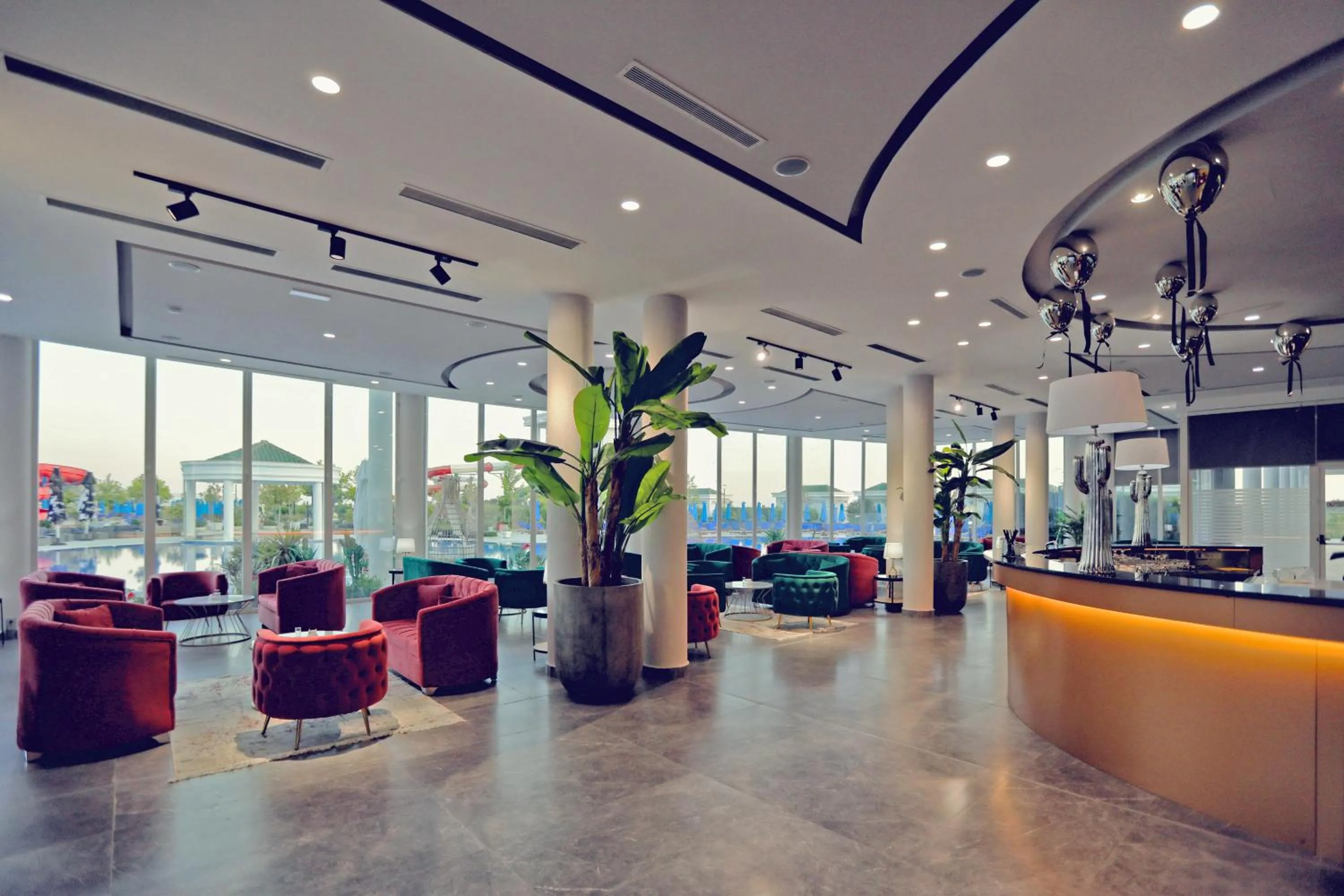 Lobby or reception in Velipoja Grand Europa Resort, Affiliated by Melia