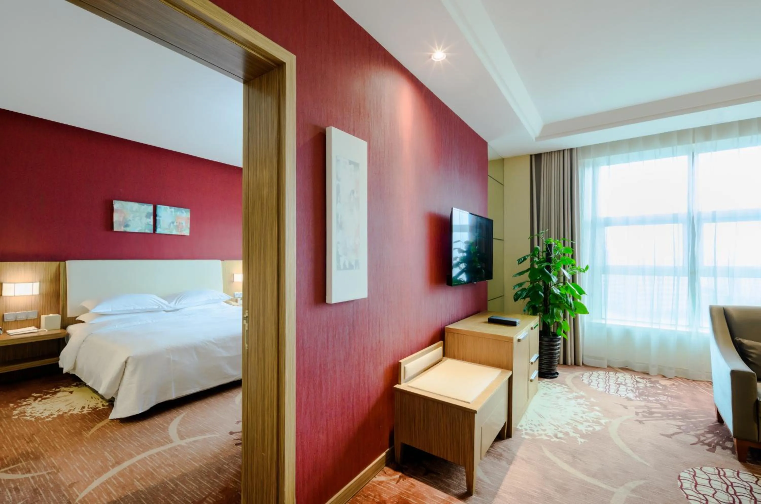 Bed in Four Points by Sheraton Qingdao, Chengyang