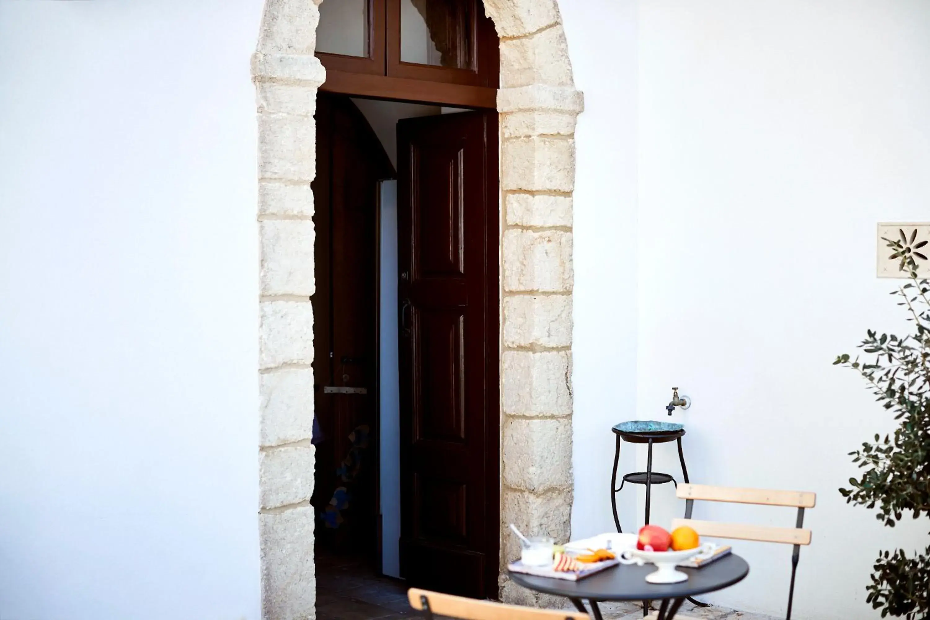 Facade/entrance in Aquamarea Facade/entrance in Aquamarea