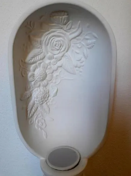 Decorative detail in Aquamarea