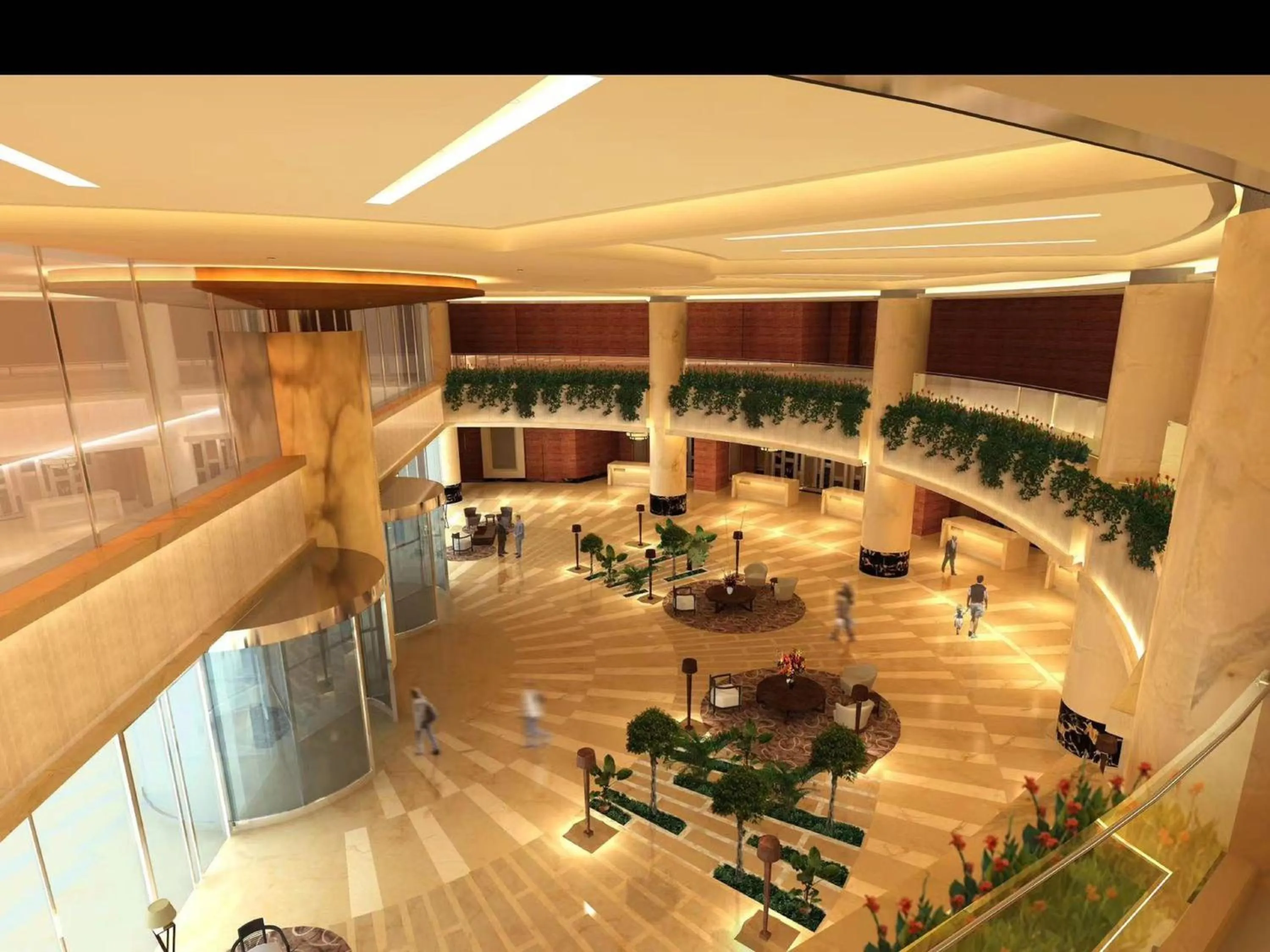 Property building in Crowne Plaza Tianjin Binhai Center by IHG