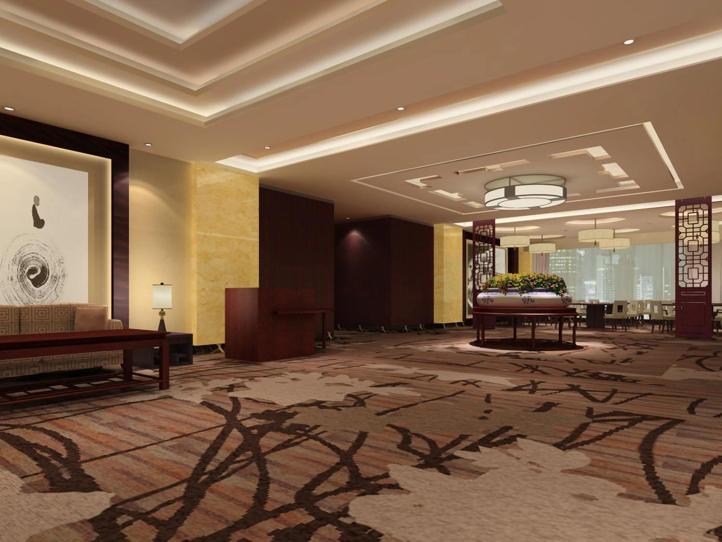 Restaurant/places to eat in Crowne Plaza Tianjin Binhai Center by IHG
