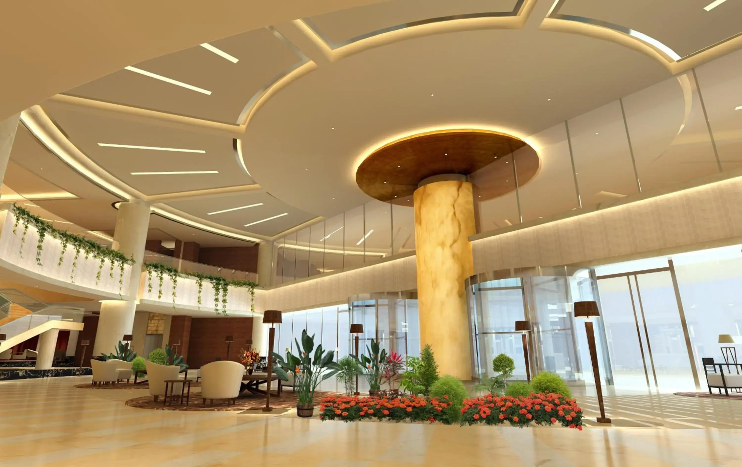Property building in Crowne Plaza Tianjin Binhai Center by IHG Property building in Crowne Plaza Tianjin Binhai Center by IHG