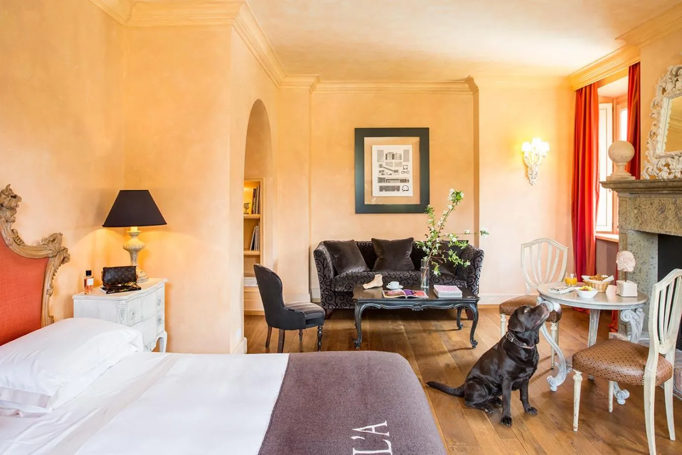 Bed in L'Andana Tenuta La Badiola