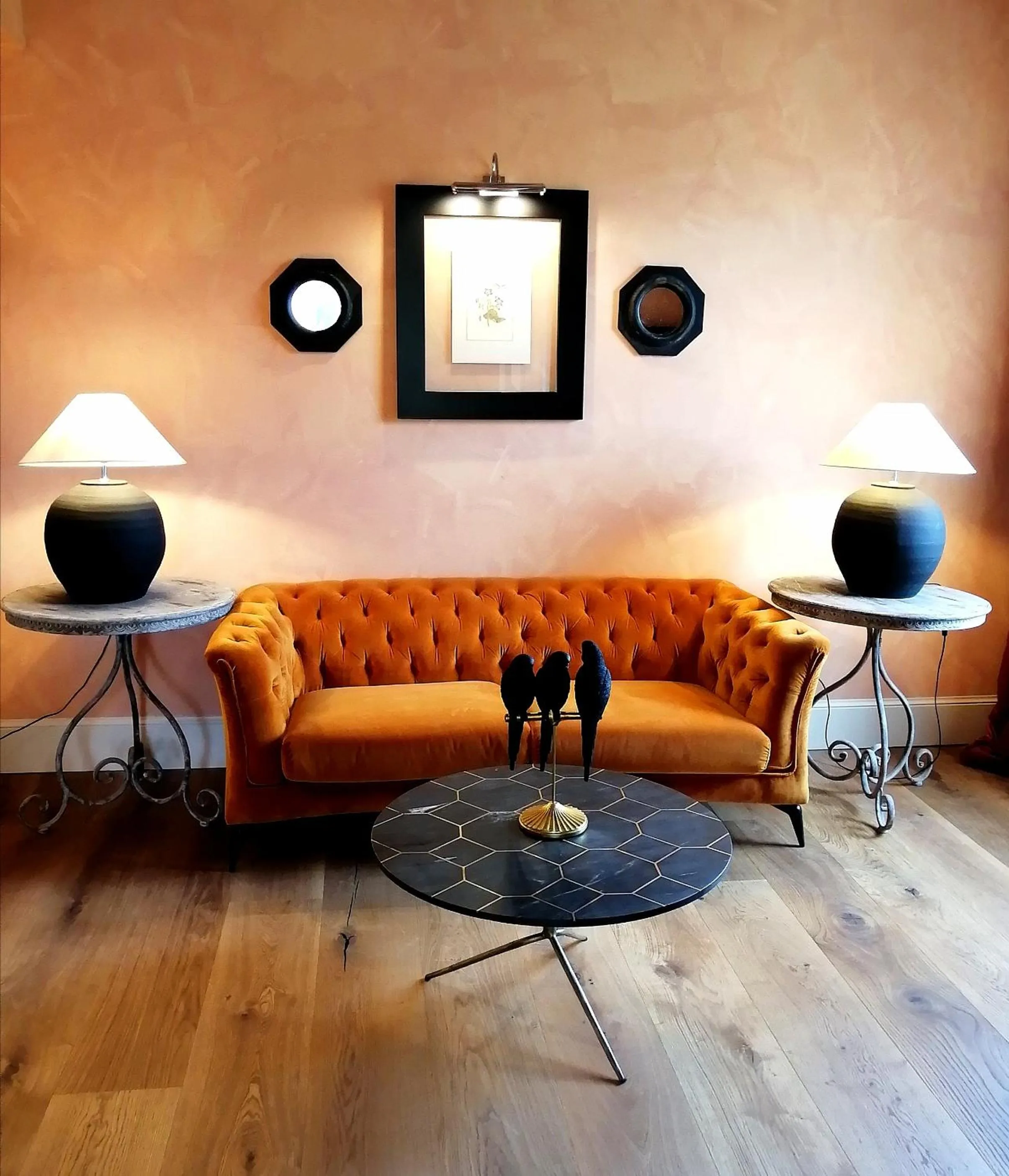 Living room in L'Andana Tenuta La Badiola