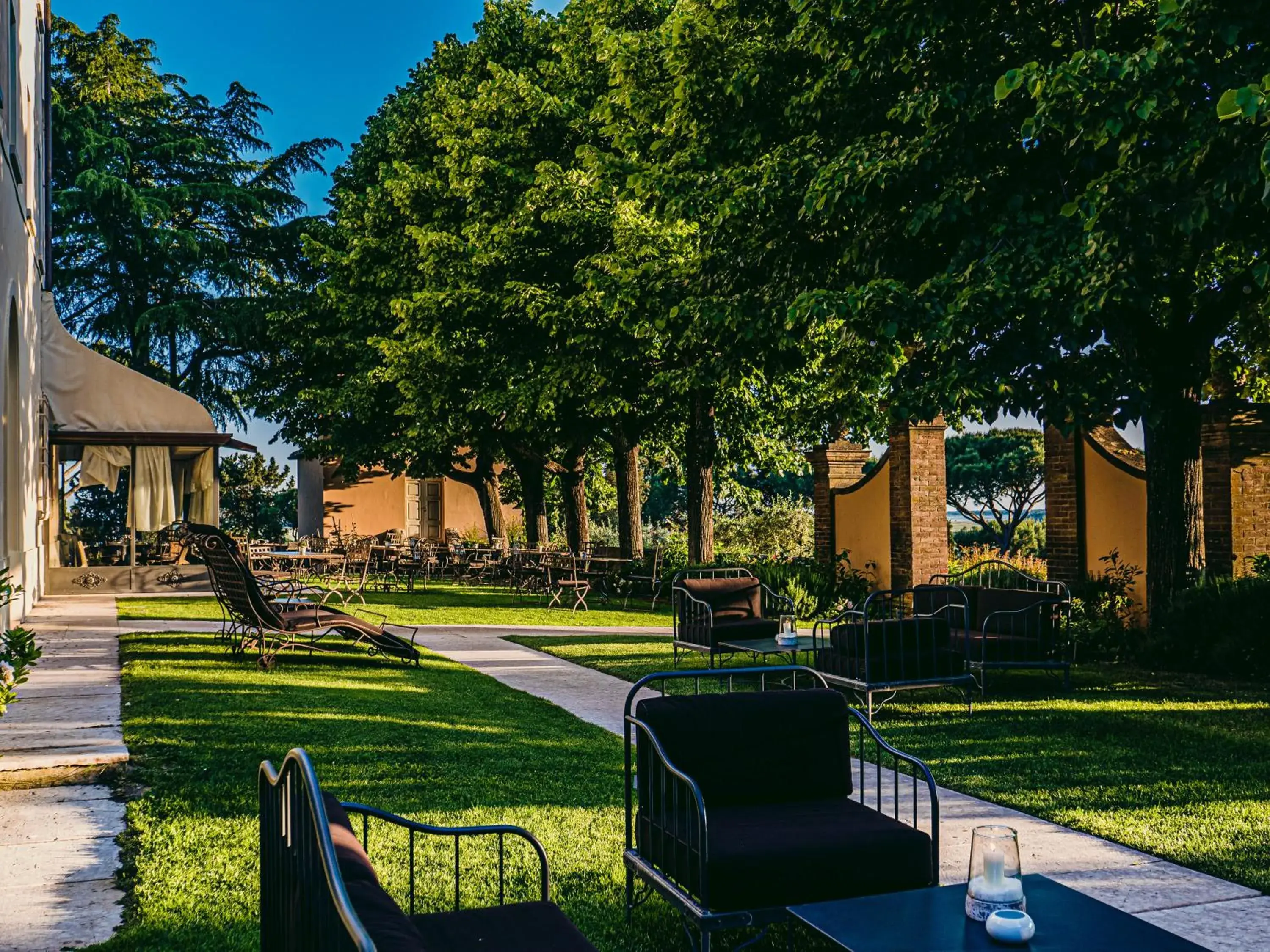 Garden in L'Andana Tenuta La Badiola Garden in L'Andana Tenuta La Badiola