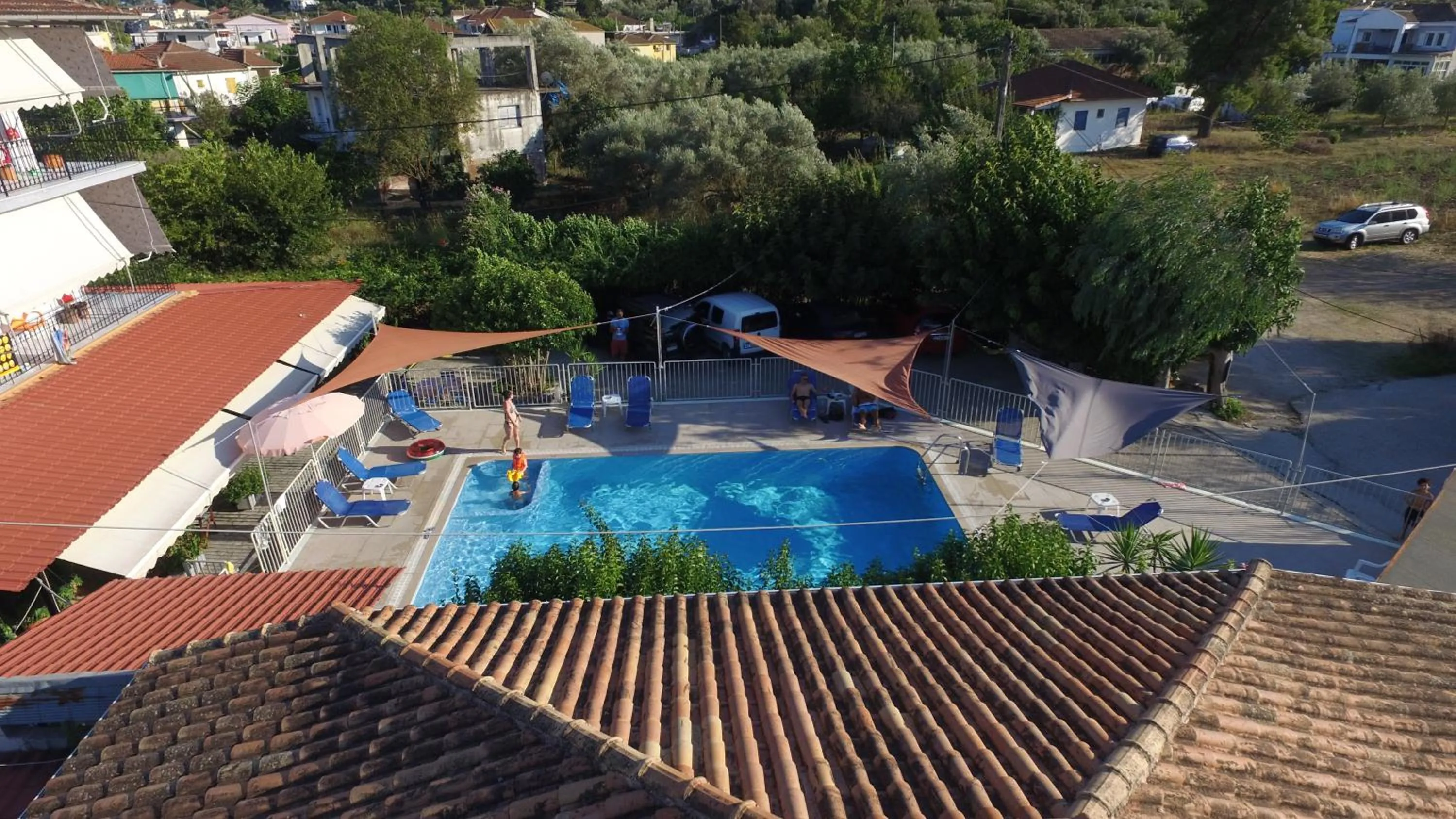 Bird's eye view in Polyxenis Rooms