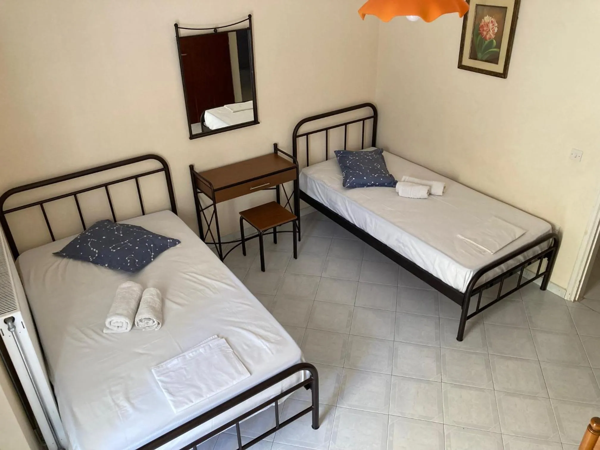 Bed in Polyxenis Rooms