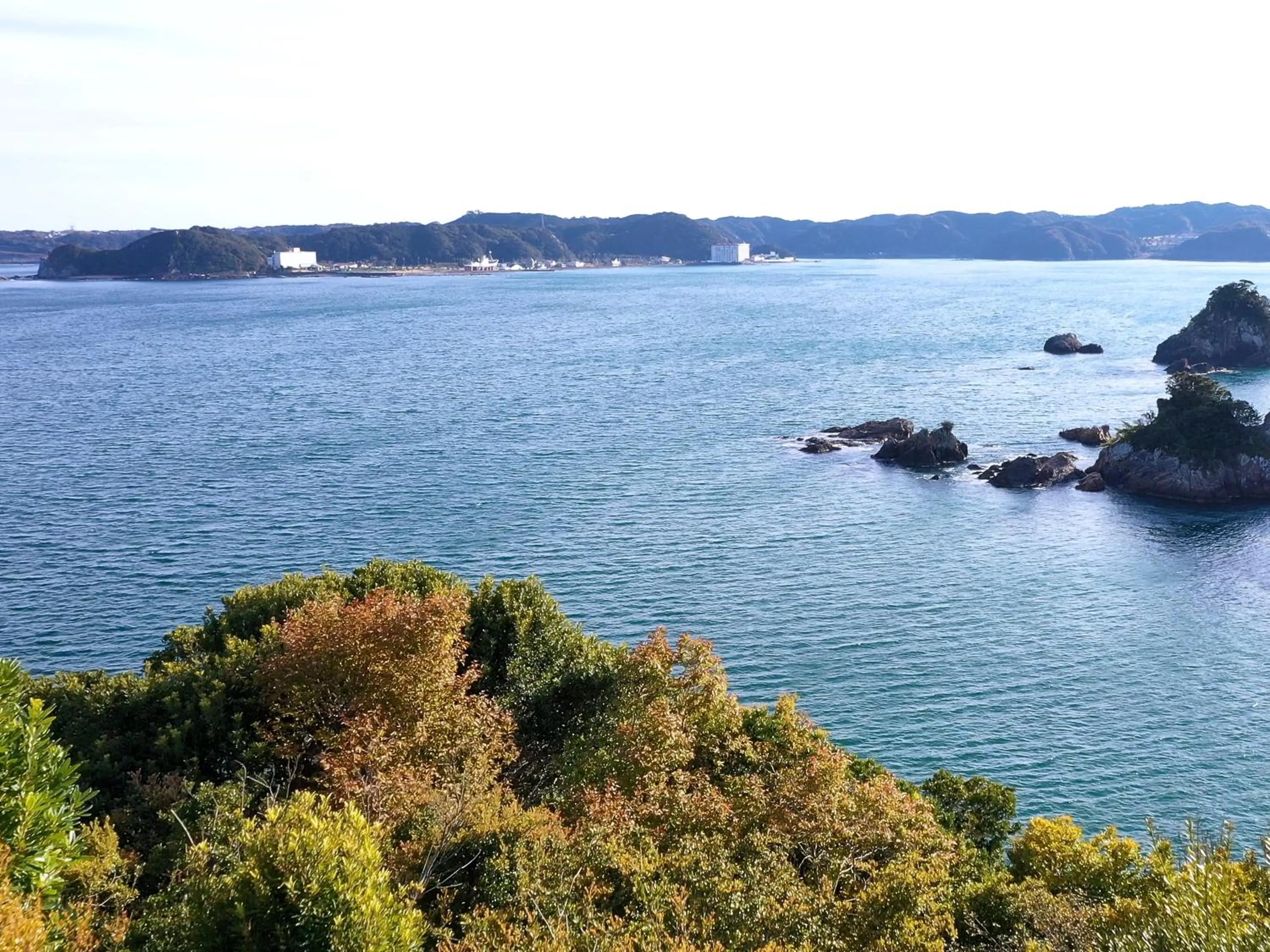 Natural landscape in Kumano-bettei Nakanoshima