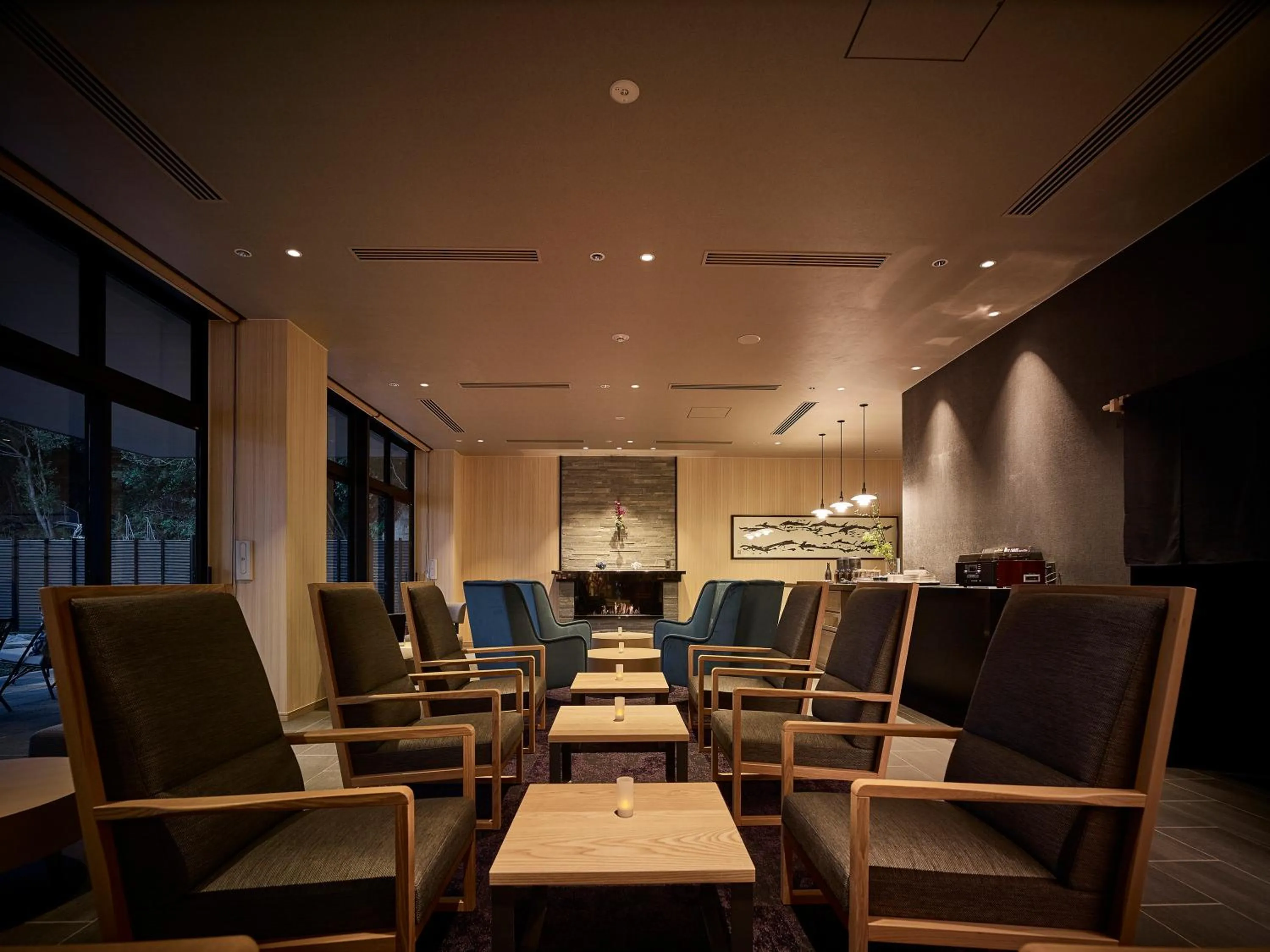 Lounge or bar in Kumano-bettei Nakanoshima