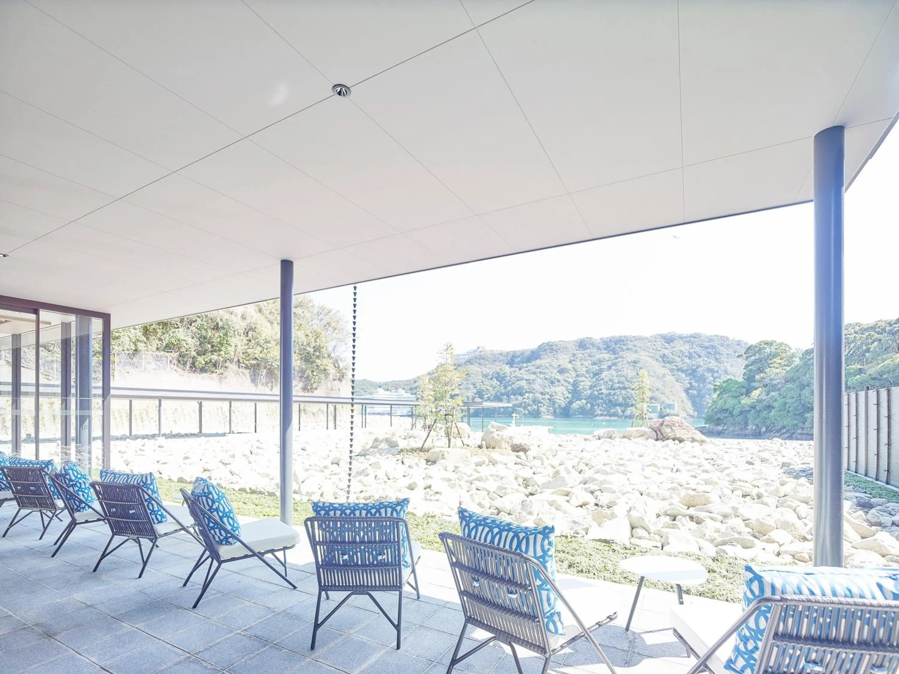 Balcony/Terrace in Kumano-bettei Nakanoshima