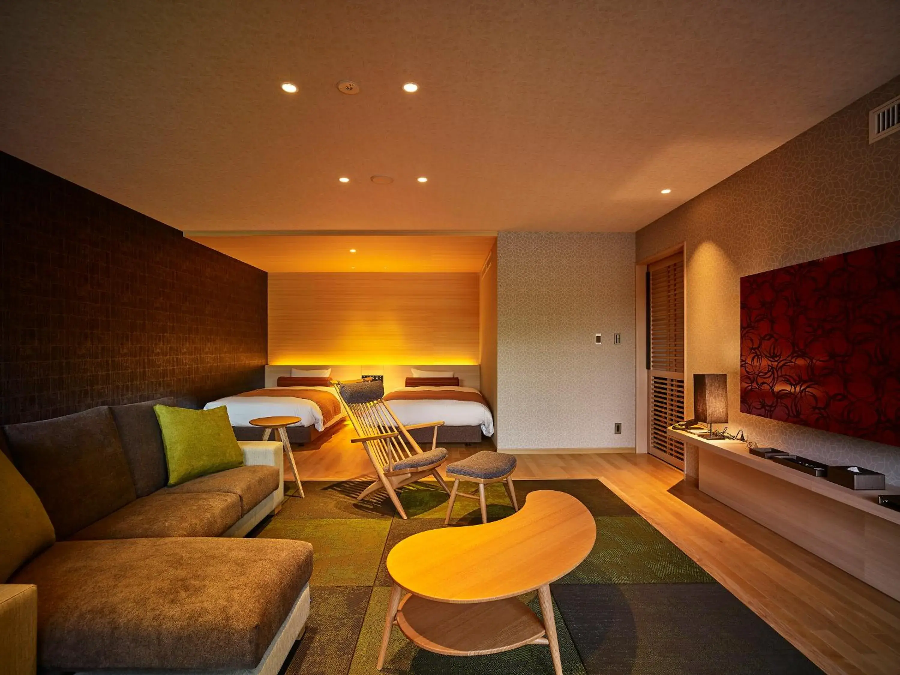 Photo of the whole room in Kumano-bettei Nakanoshima Photo of the whole room in Kumano-bettei Nakanoshima