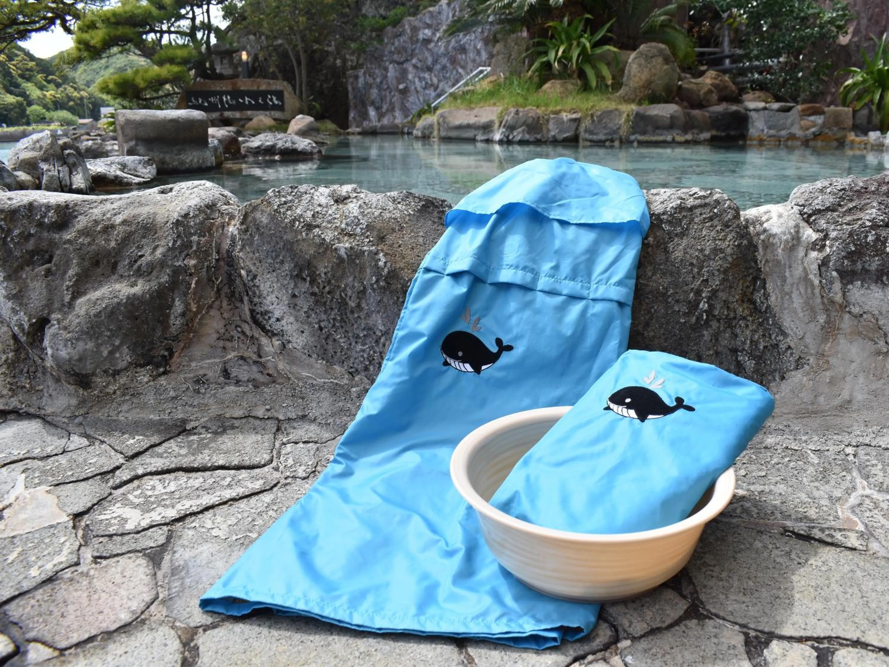 Hot Spring Bath in Kumano-bettei Nakanoshima