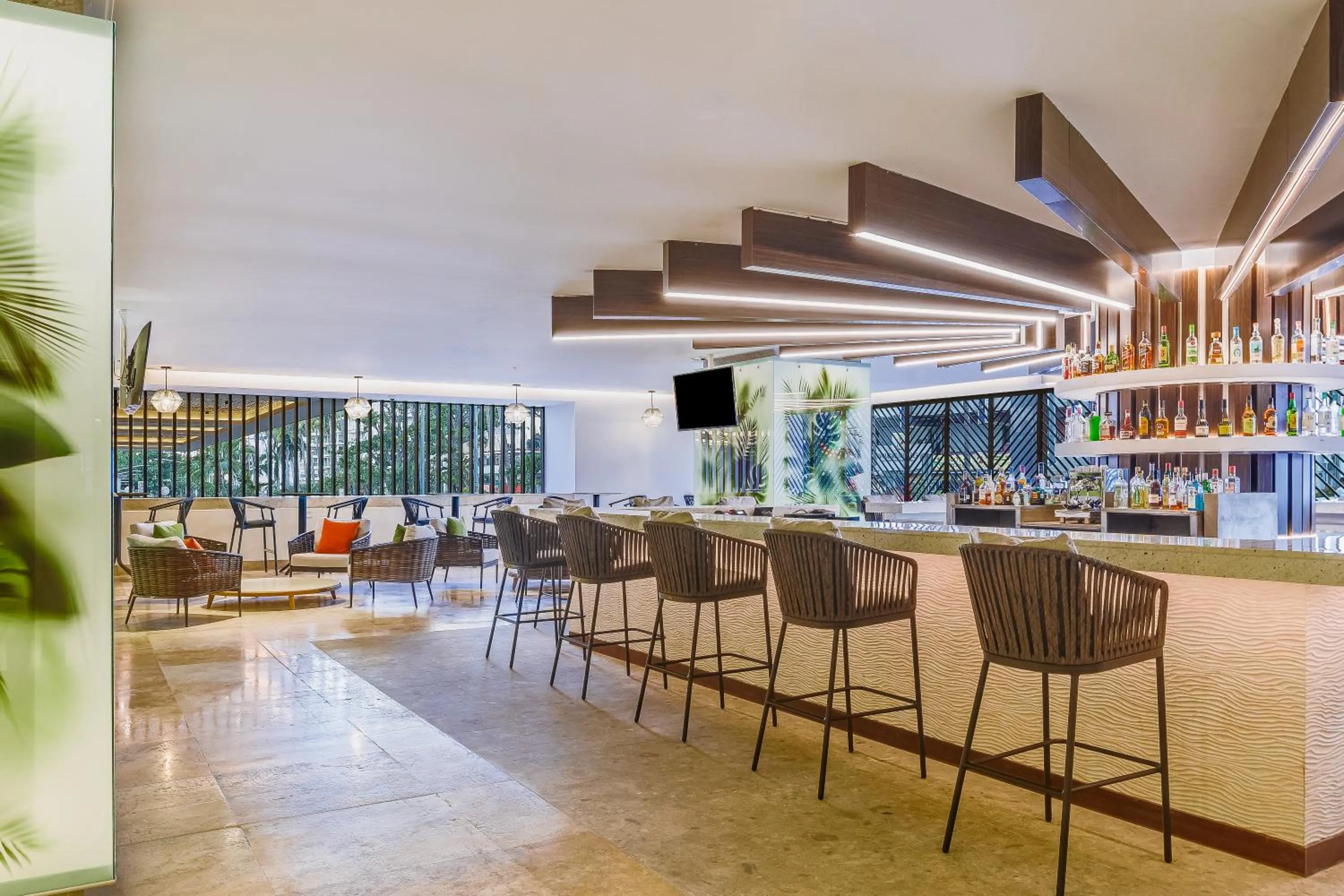 Lounge or bar in Fiesta Americana Acapulco Villas