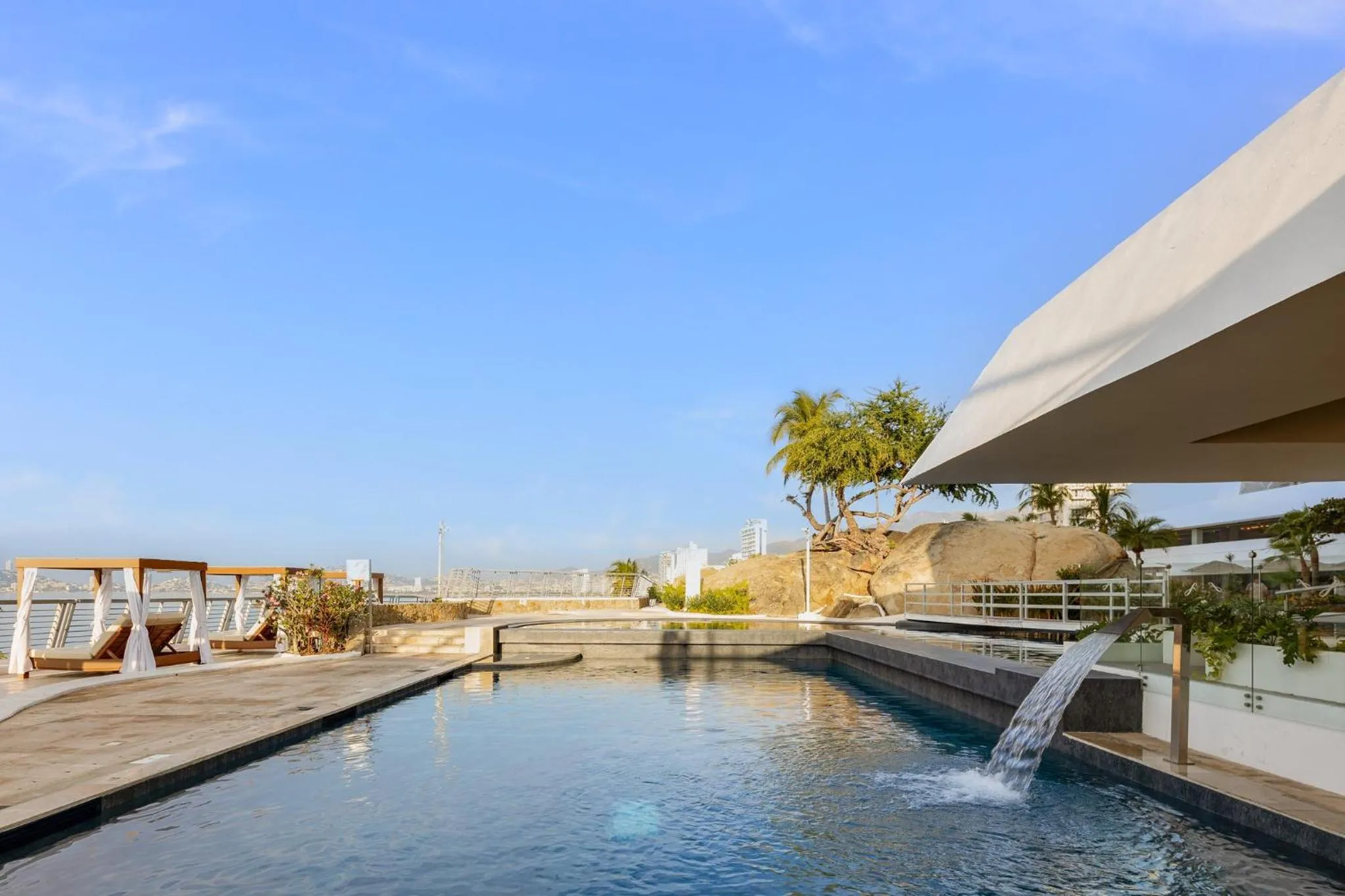Swimming pool in Fiesta Americana Acapulco Villas