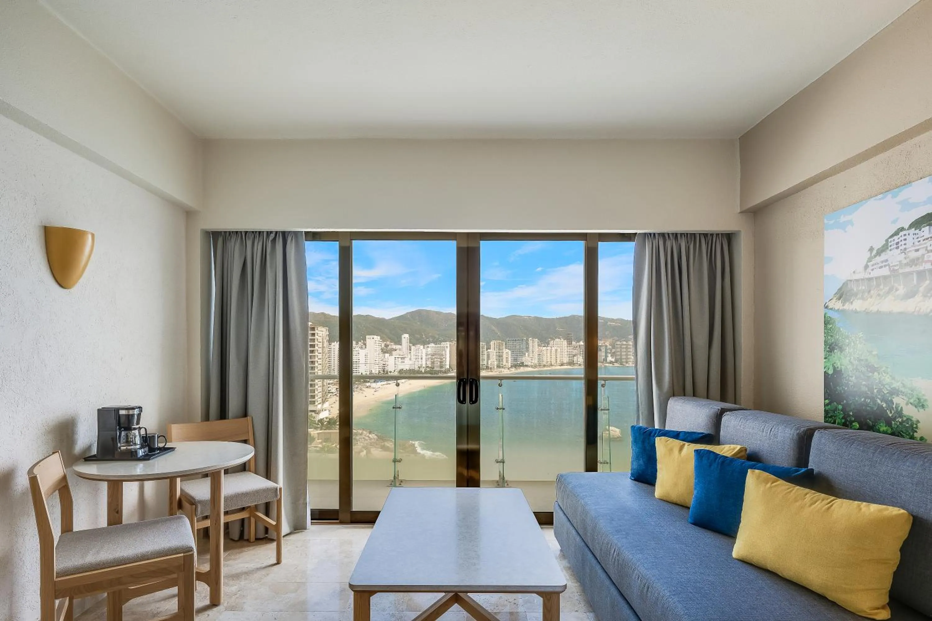 Seating area in Fiesta Americana Acapulco Villas