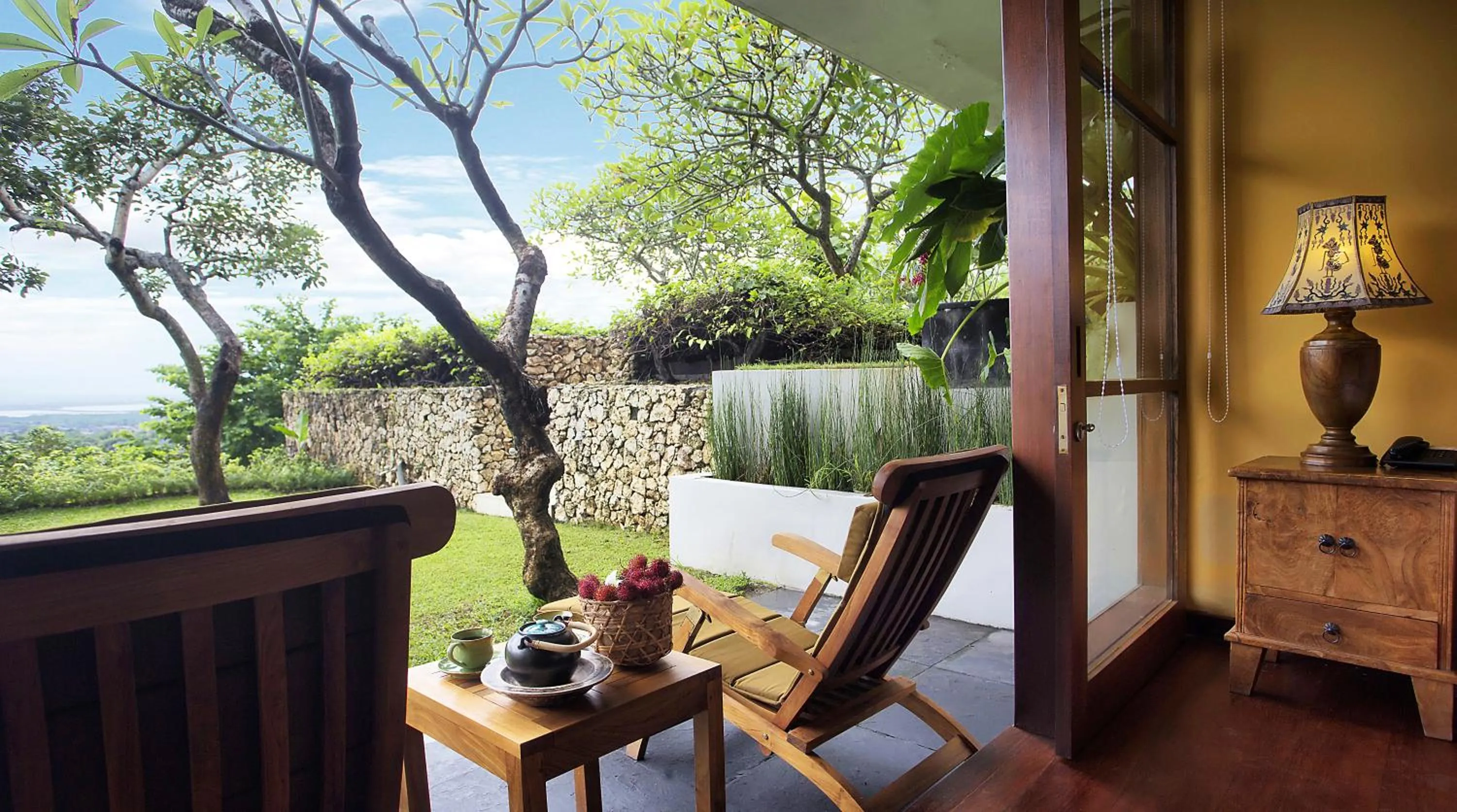 Balcony/Terrace in The Longhouse, Jimbaran - Bali