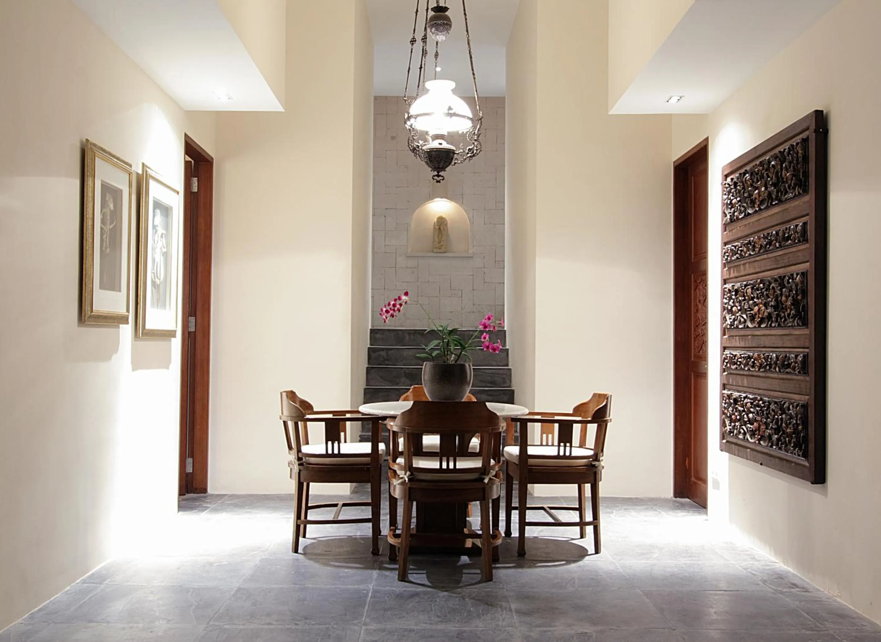 Seating area in The Longhouse, Jimbaran - Bali