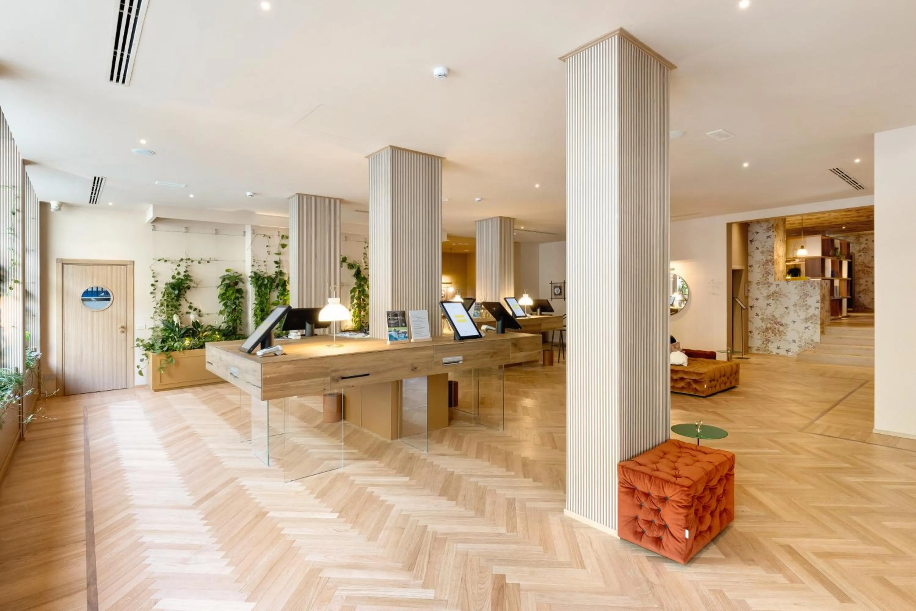 Lobby or reception in QC Room Milano Porta Romana