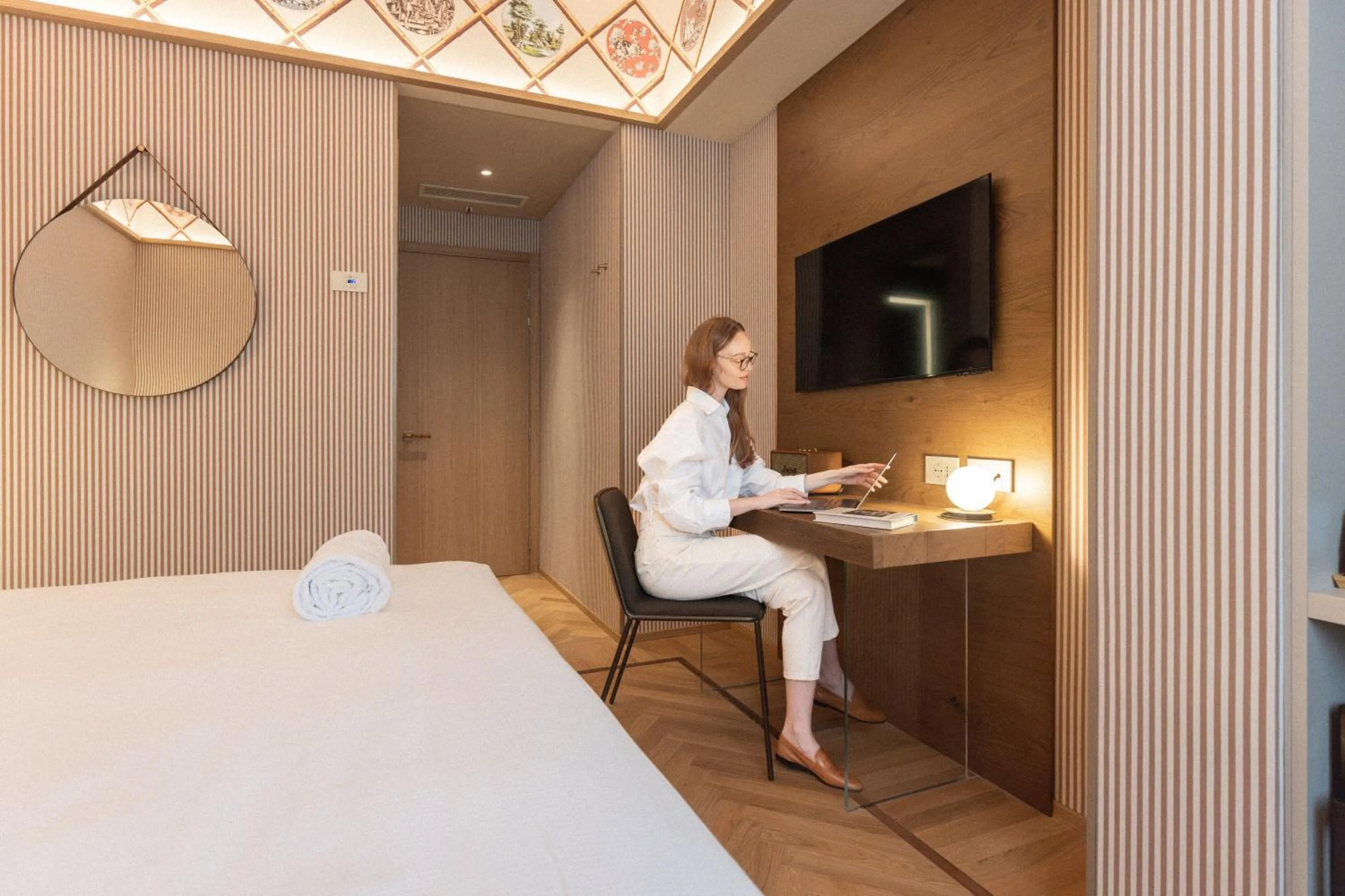 Bedroom, Bed in QC Room Milano Porta Romana