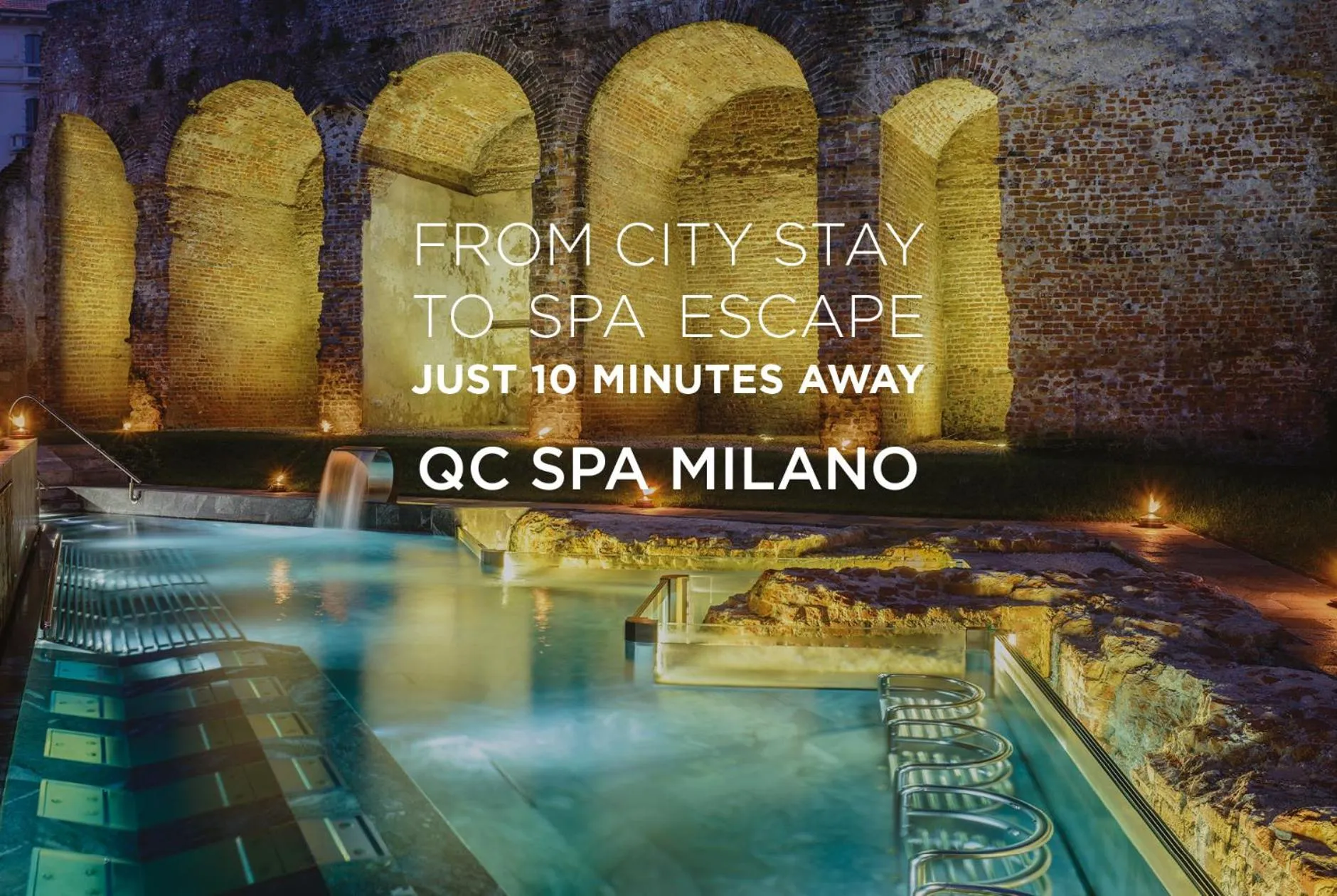 Spa and wellness centre/facilities in QC Room Milano Porta Romana