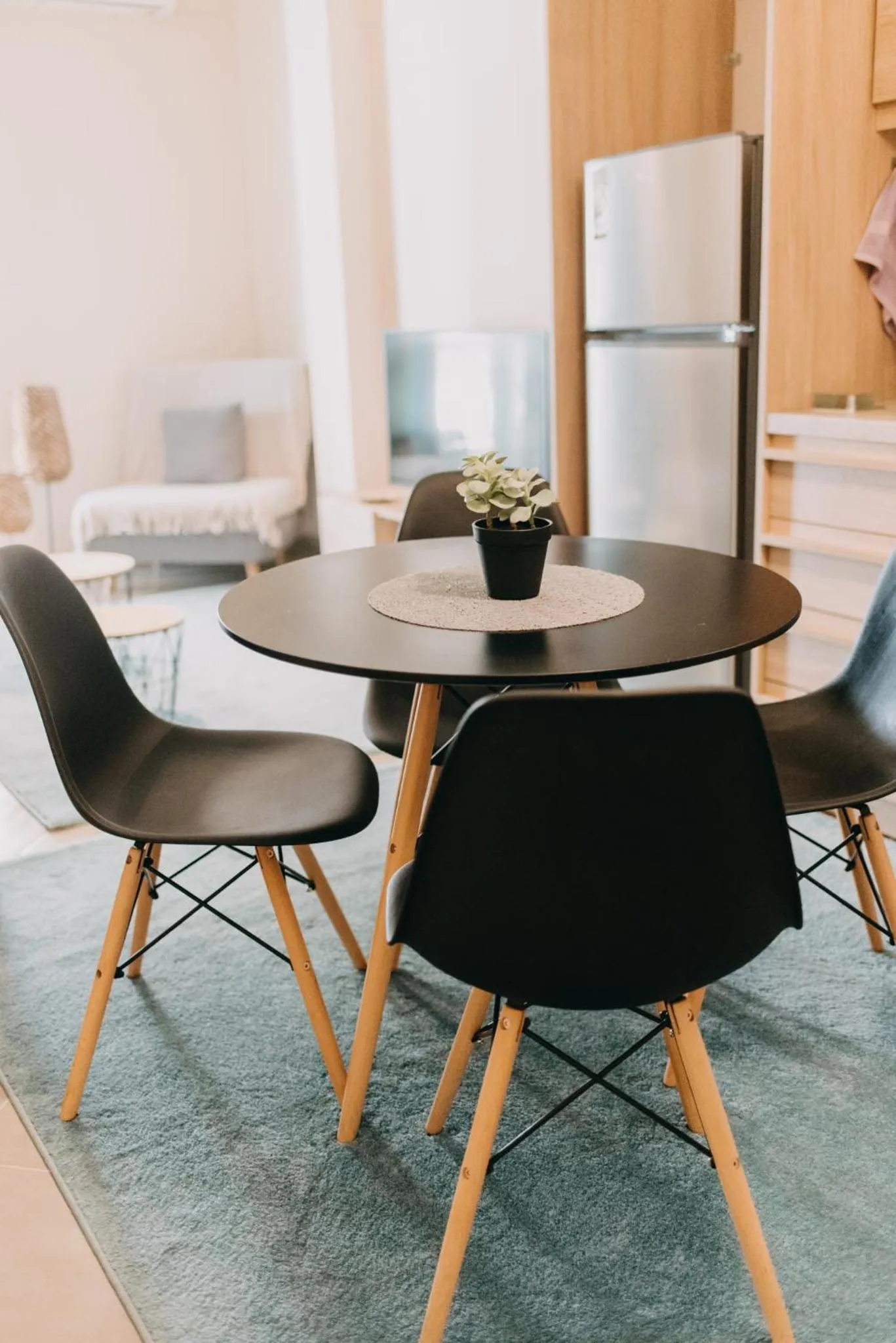 Dining area in BEST HOUSE, DECK APRTM., OLD PORT OF PATRAS