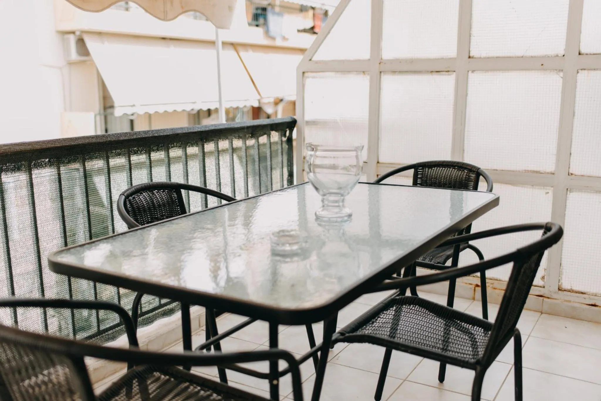 Balcony/Terrace in BEST HOUSE, DECK APRTM., OLD PORT OF PATRAS