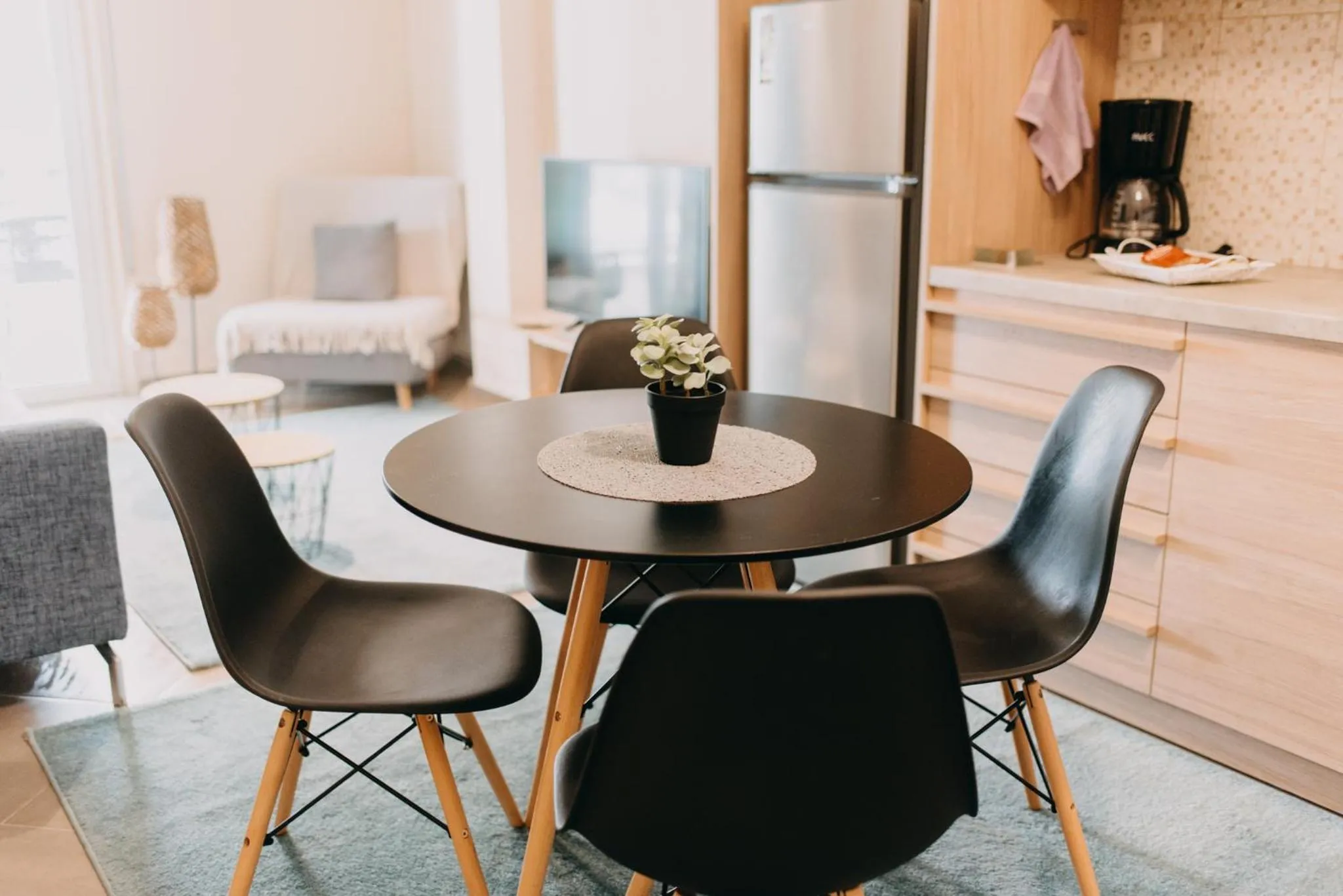 Dining area in BEST HOUSE, DECK APRTM., OLD PORT OF PATRAS