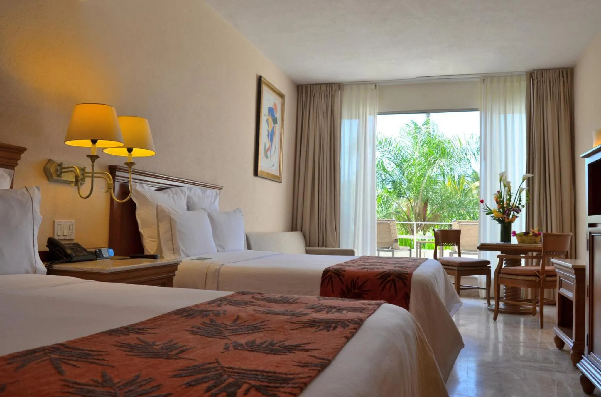 Photo of the whole room, Bed in Fiesta Americana Puerto Vallarta All Inclusive & Spa
