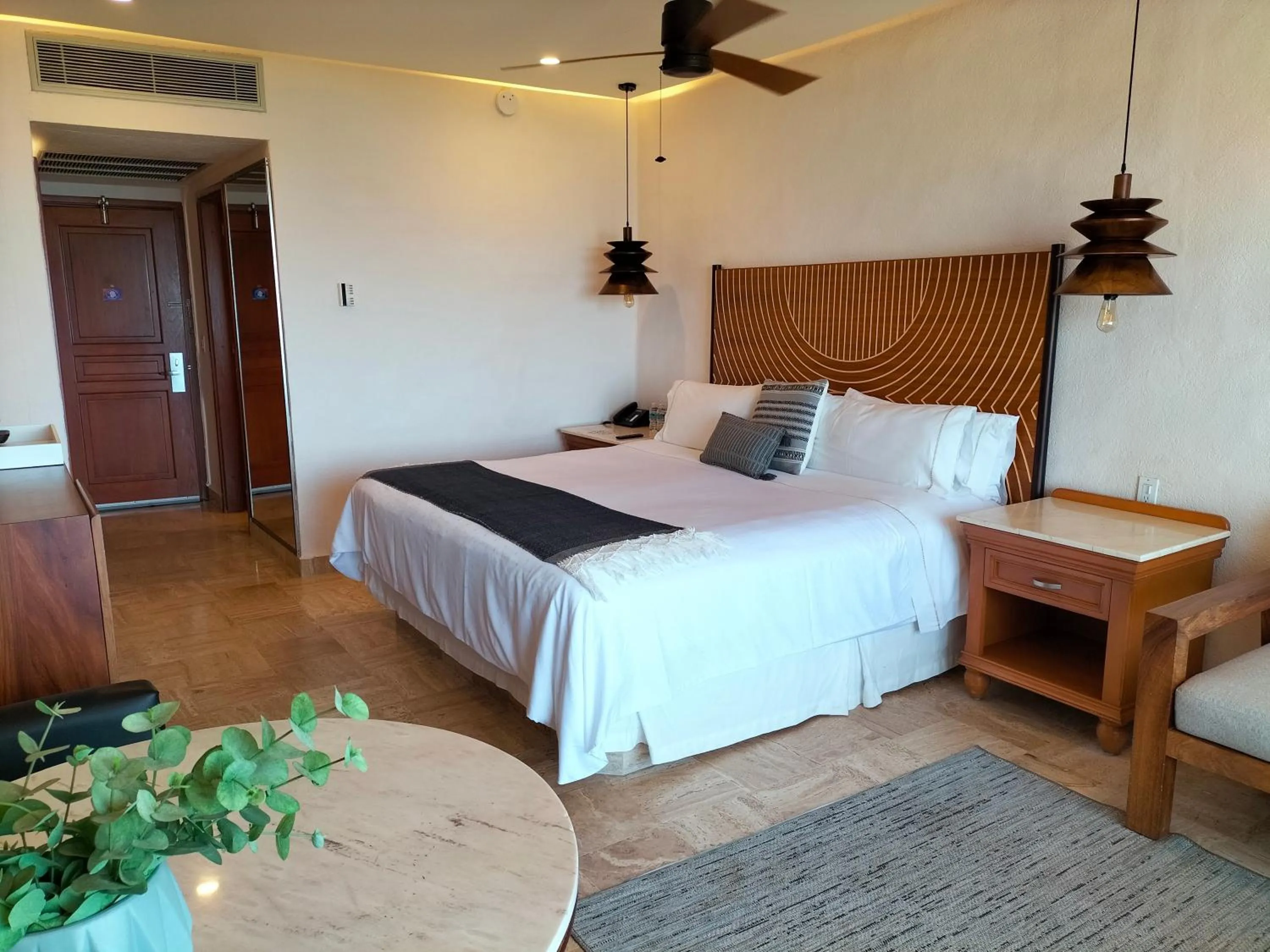 Bed in Fiesta Americana Puerto Vallarta All Inclusive & Spa