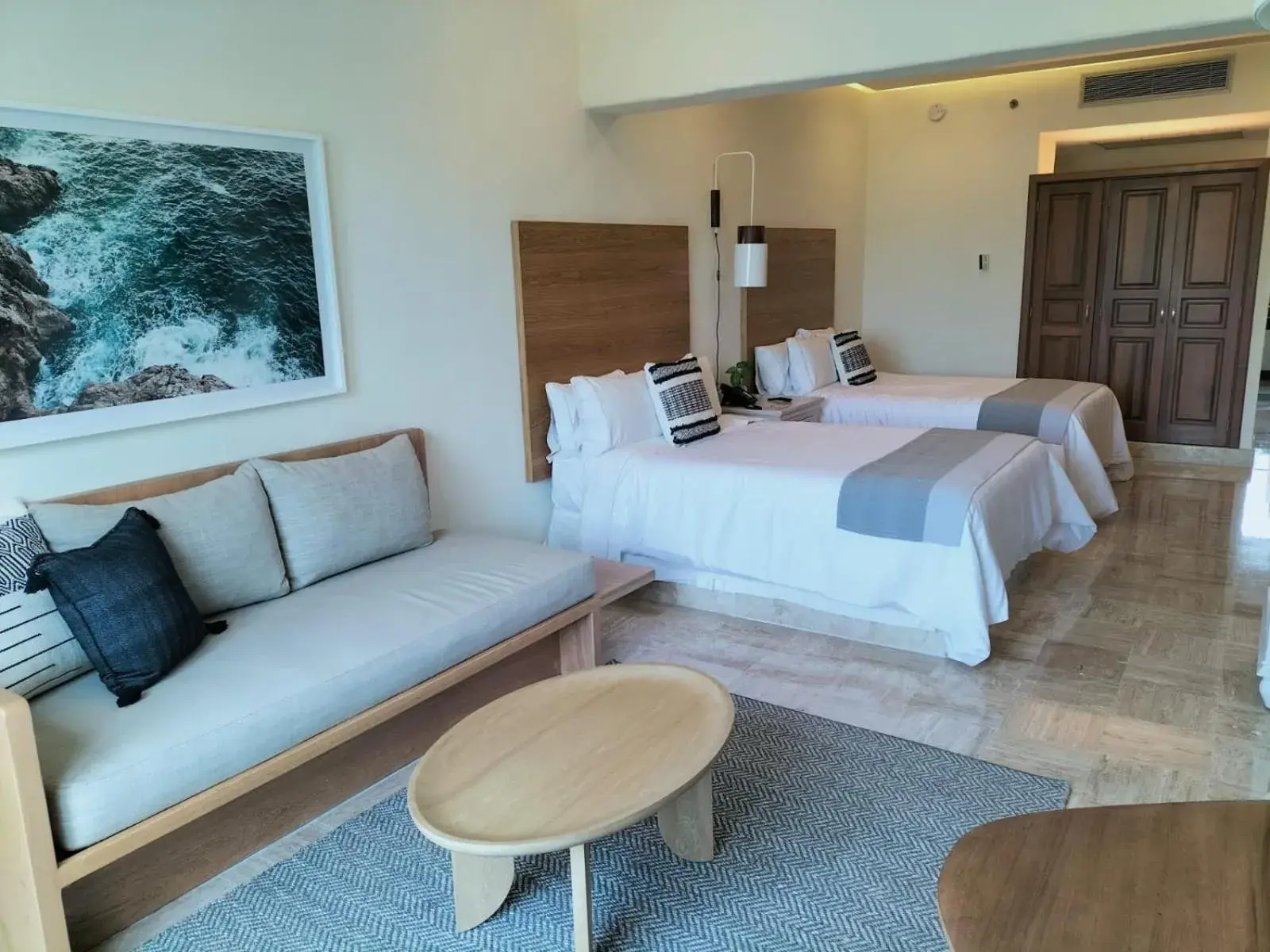 Living room, Bed in Fiesta Americana Puerto Vallarta All Inclusive & Spa Living room, Bed in Fiesta Americana Puerto Vallarta All Inclusive & Spa