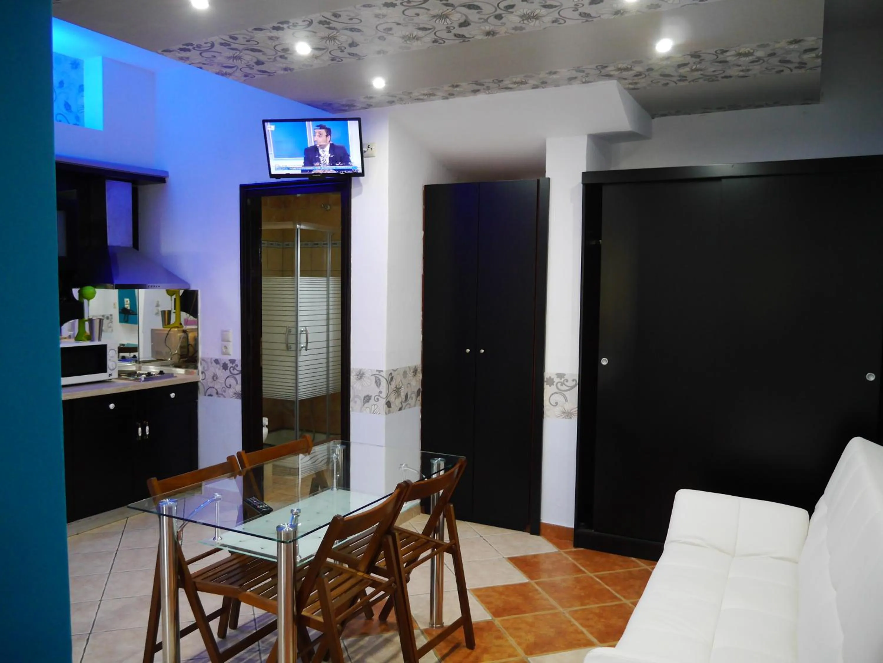 Seating area in Blue Sky Villas