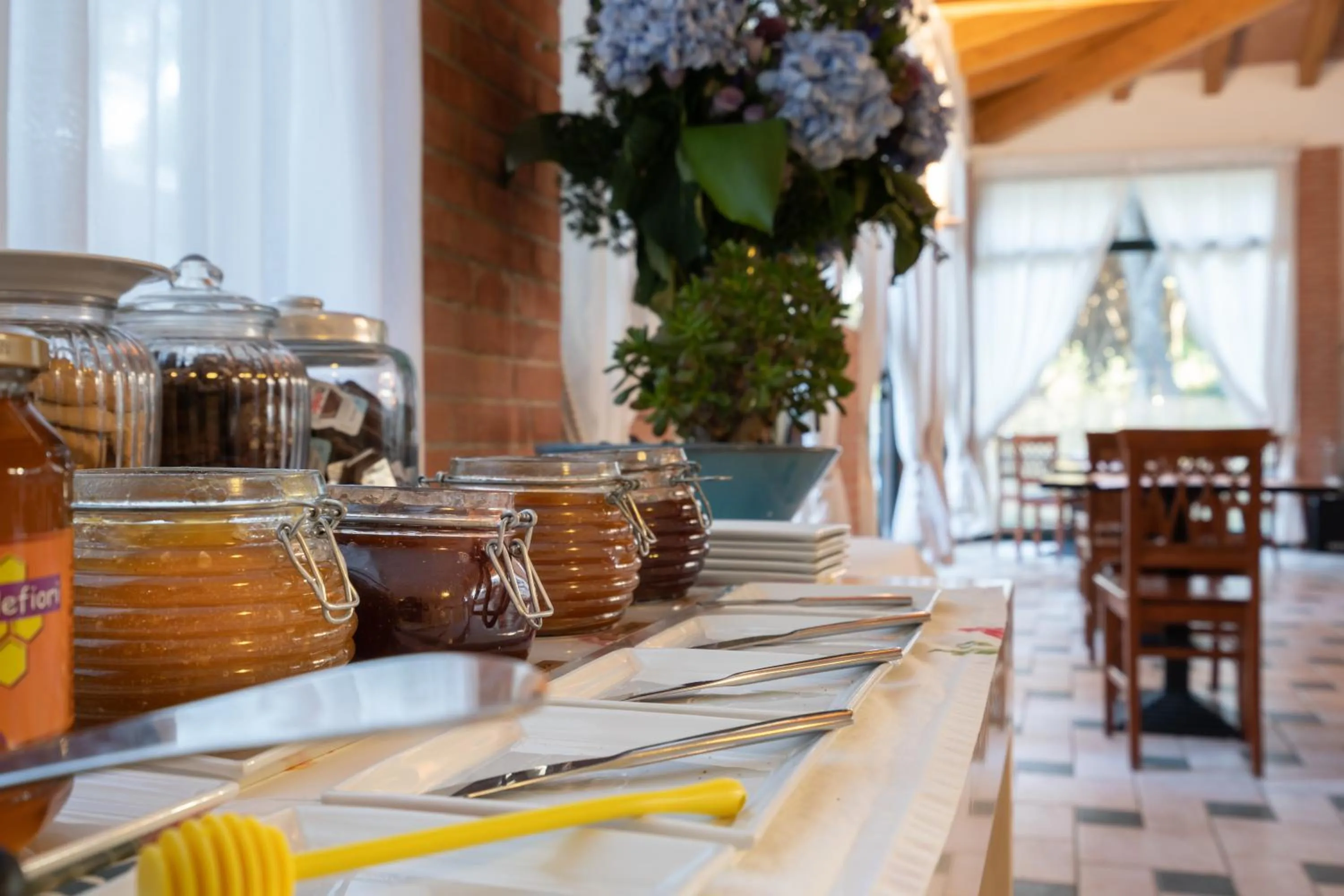 Buffet breakfast in Ricci Hotel - Marina di Grosseto