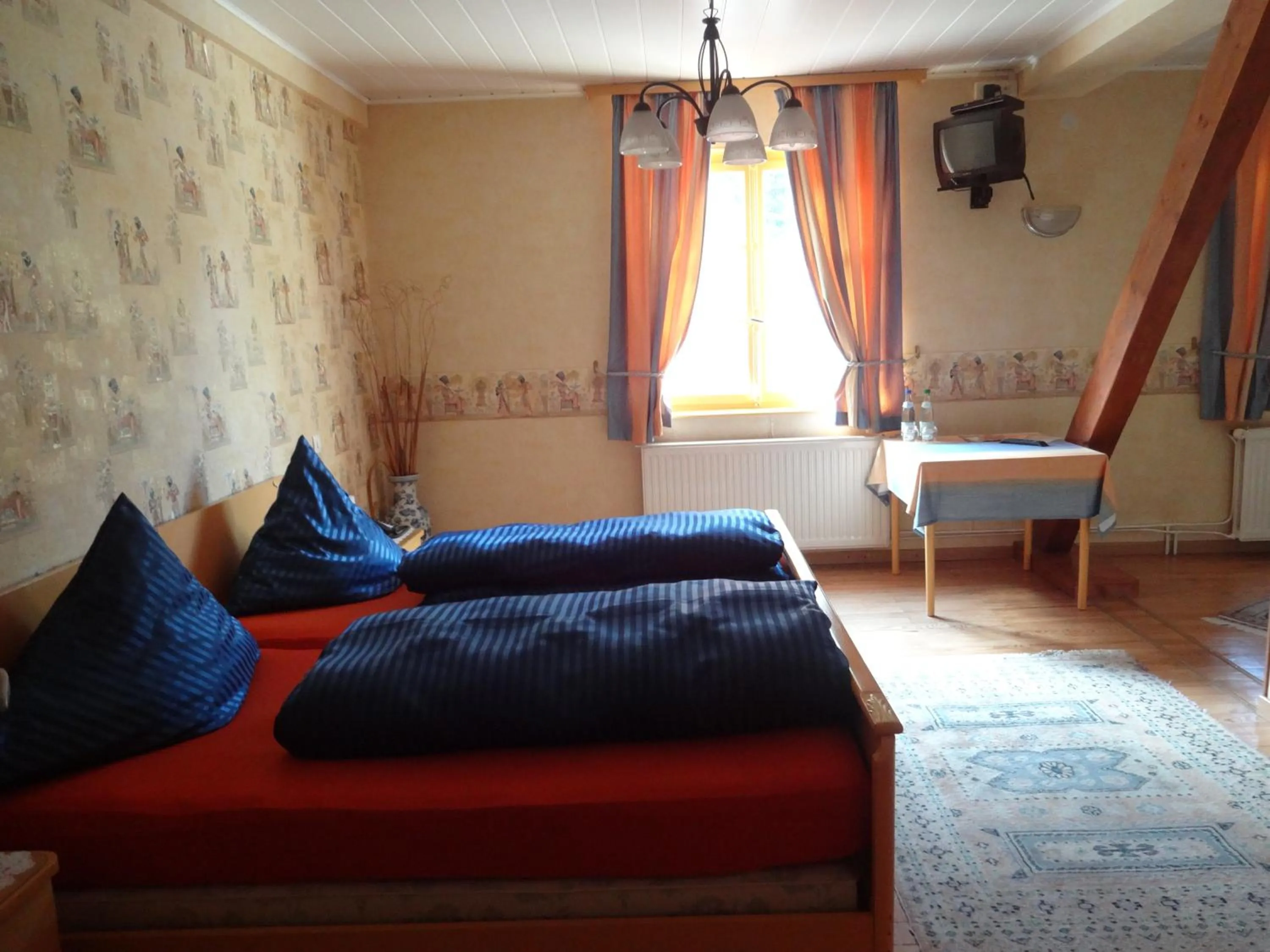 Bed in Hotel-Restaurant du Windstein