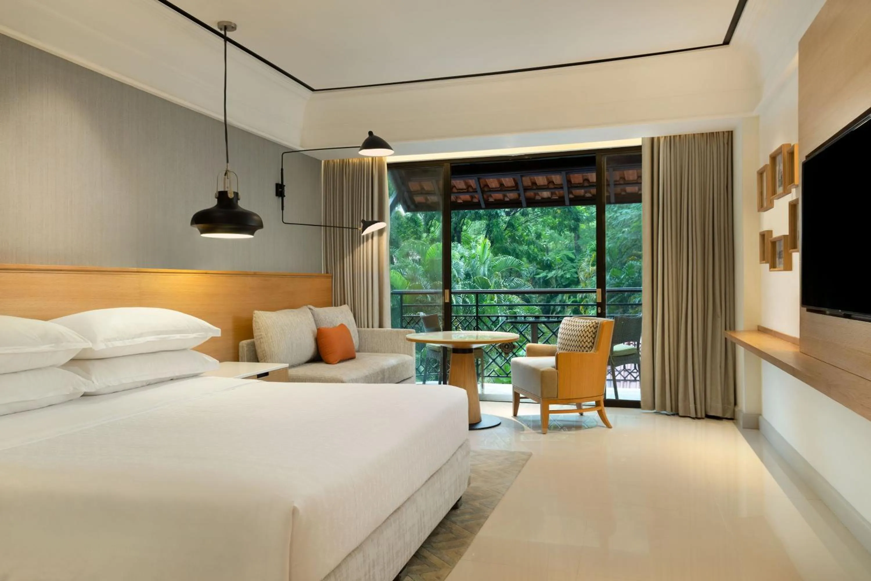 Photo of the whole room, Bed in Mustika Yogyakarta Resort and Spa