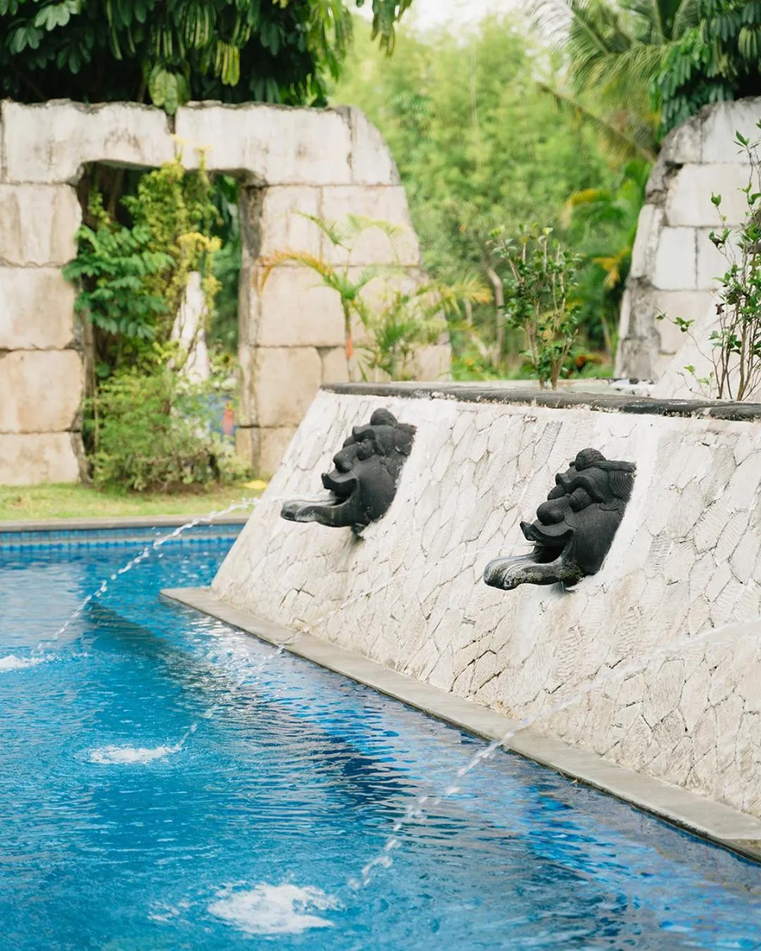 Swimming pool in Mustika Yogyakarta Resort and Spa